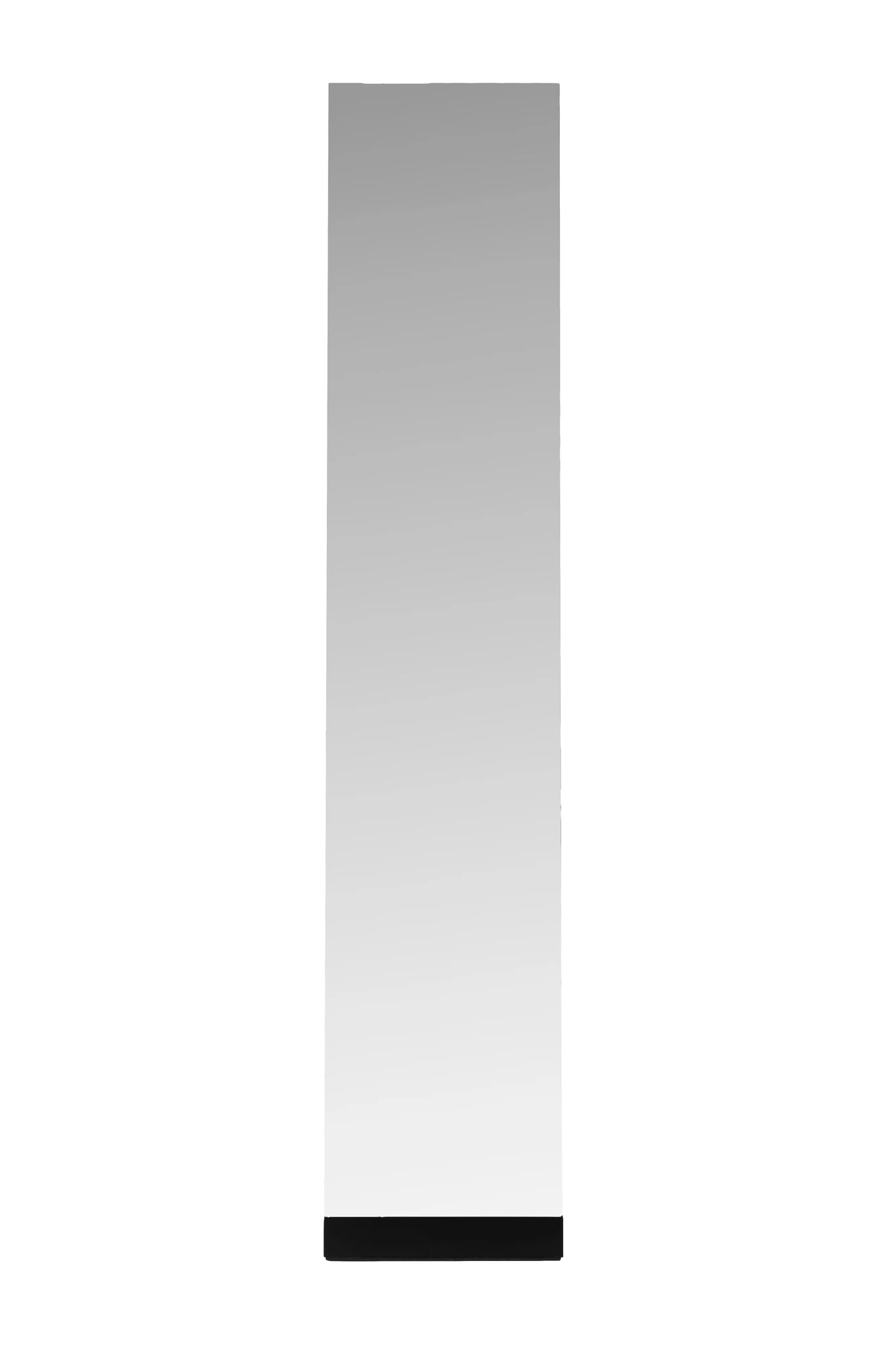 Stand Black Steel Leaner Mirror