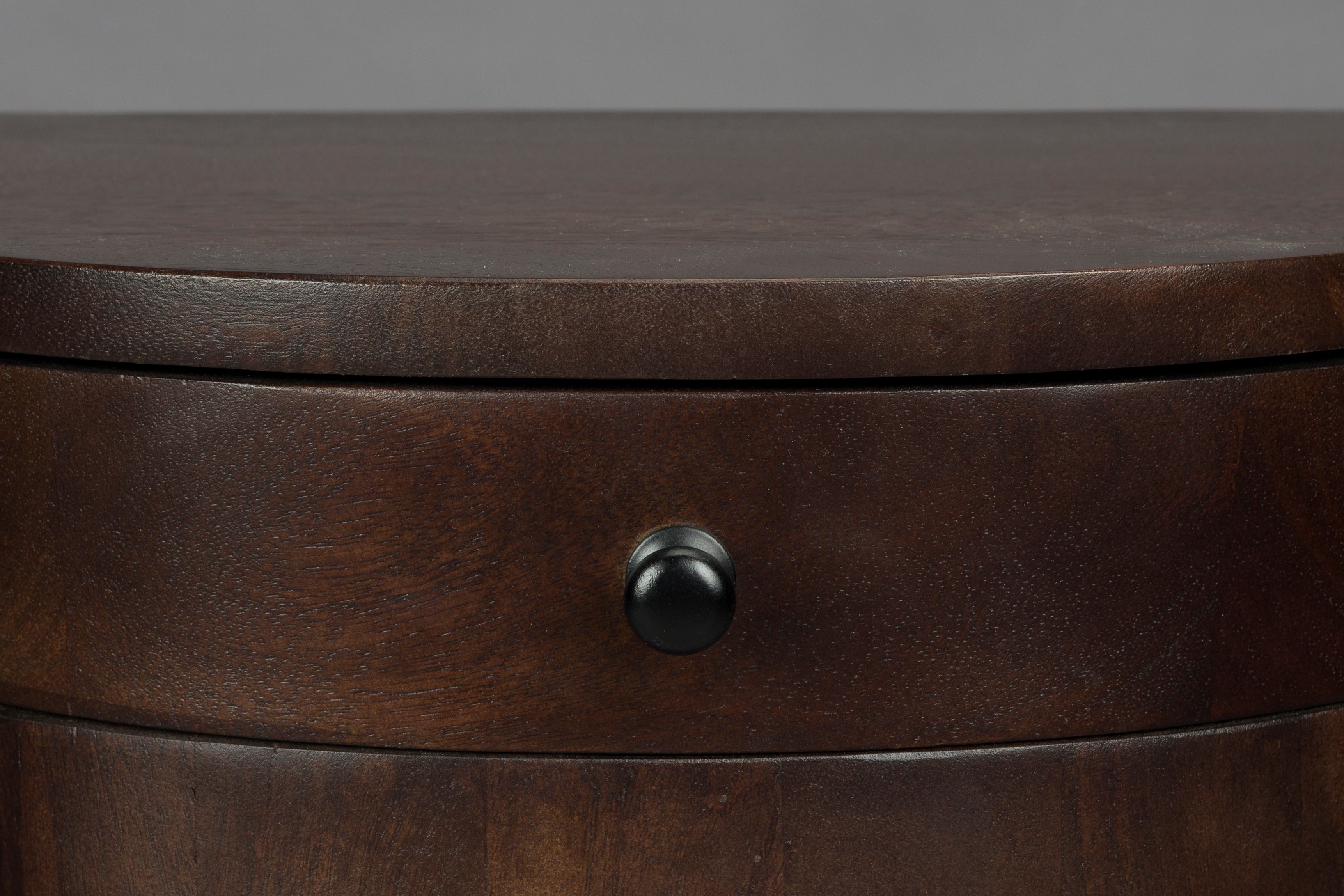 Dutchbone Belvedere Arched Brown Mango Wood Bedside Table