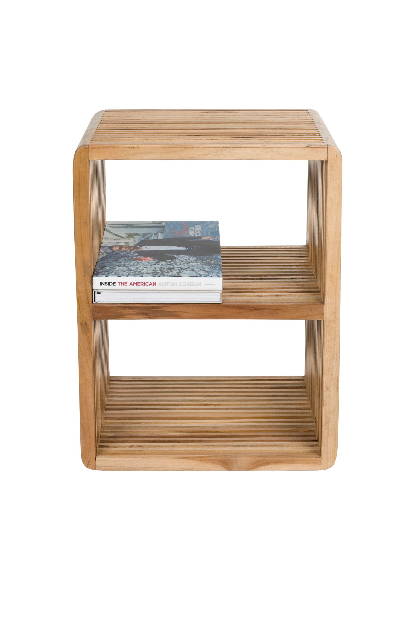 Djia Brown Teak Wood Shelf Medium