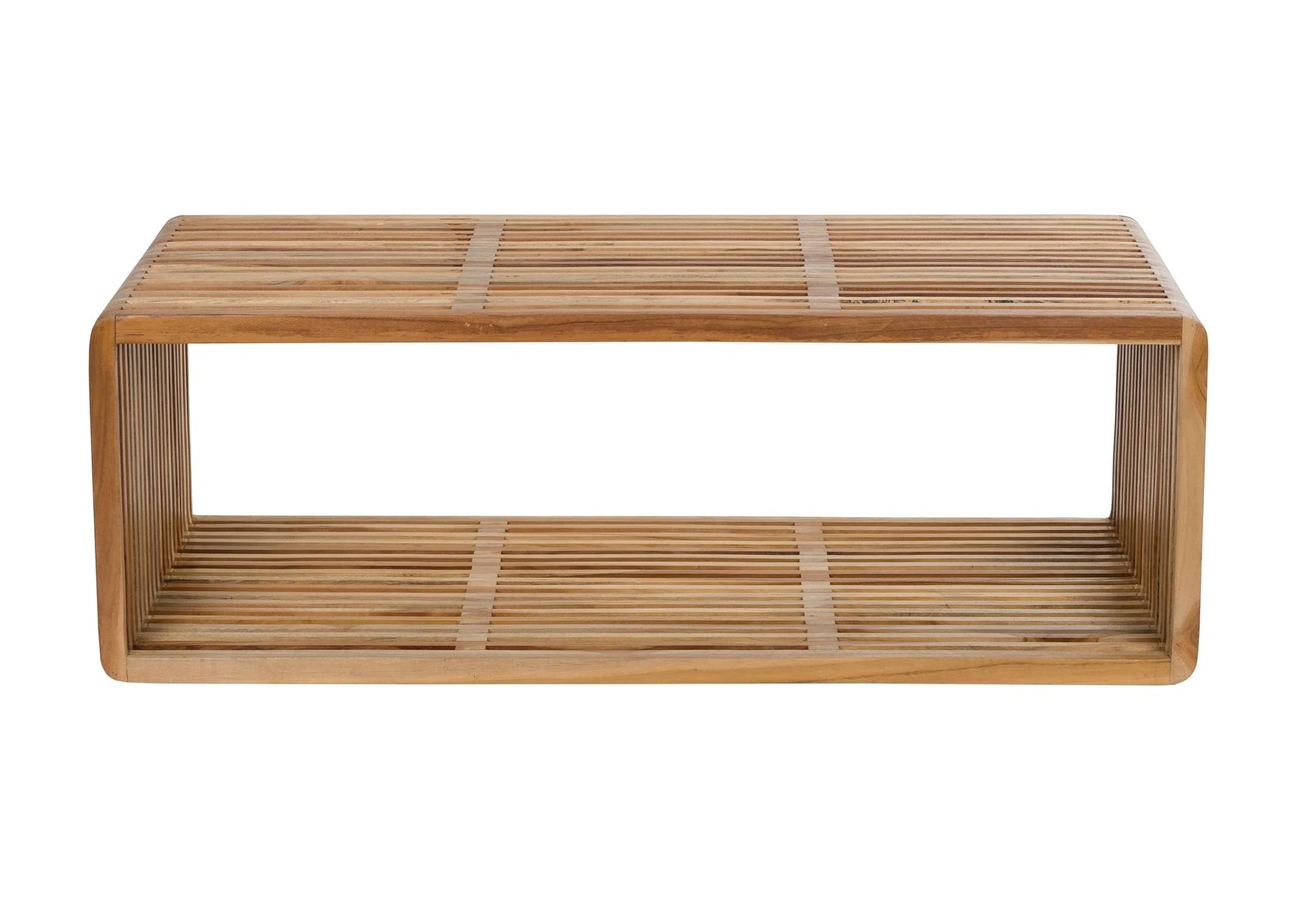 Djia Brown Teak Wood Coffee Table
