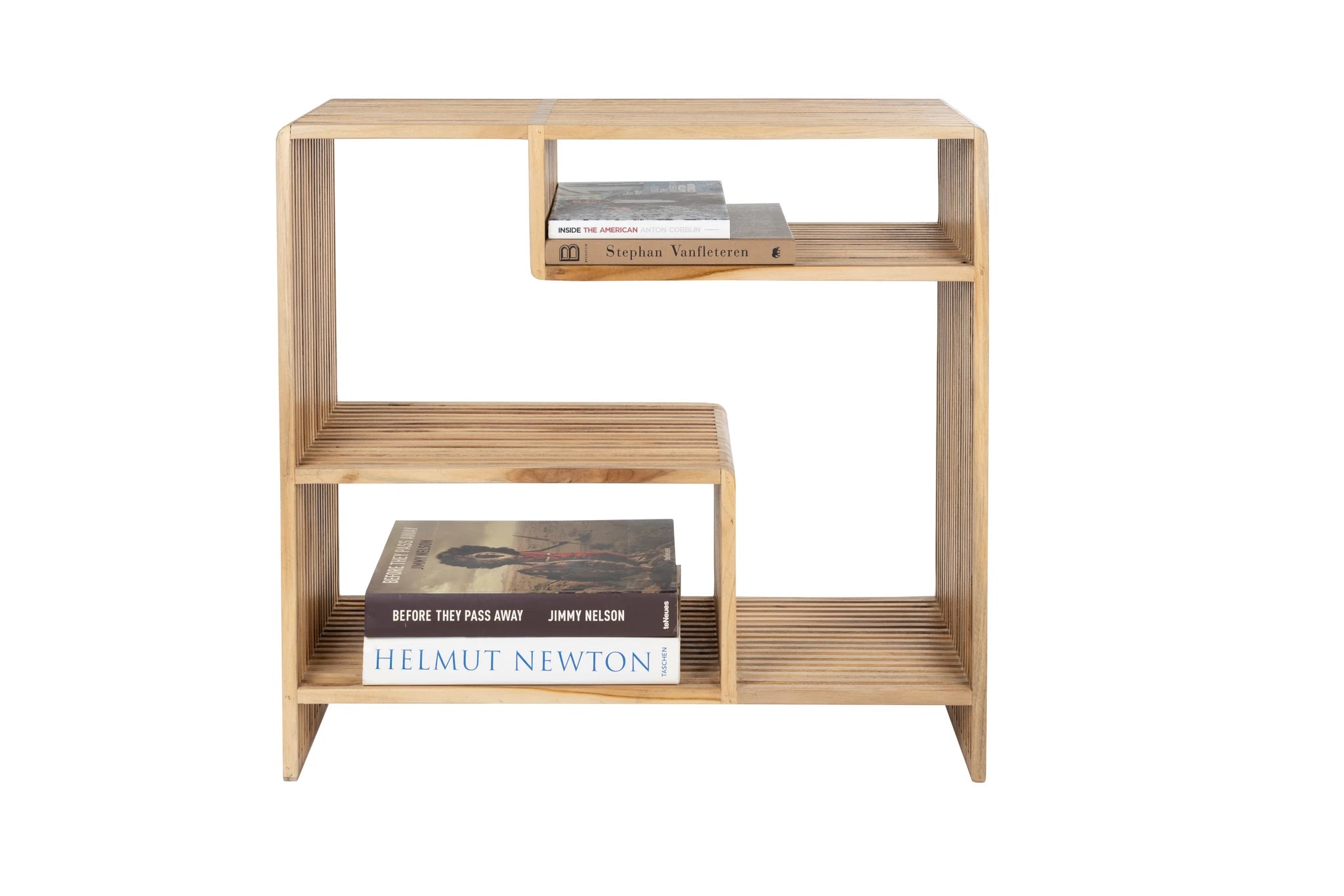Djia Brown Teak Wood Console Table
