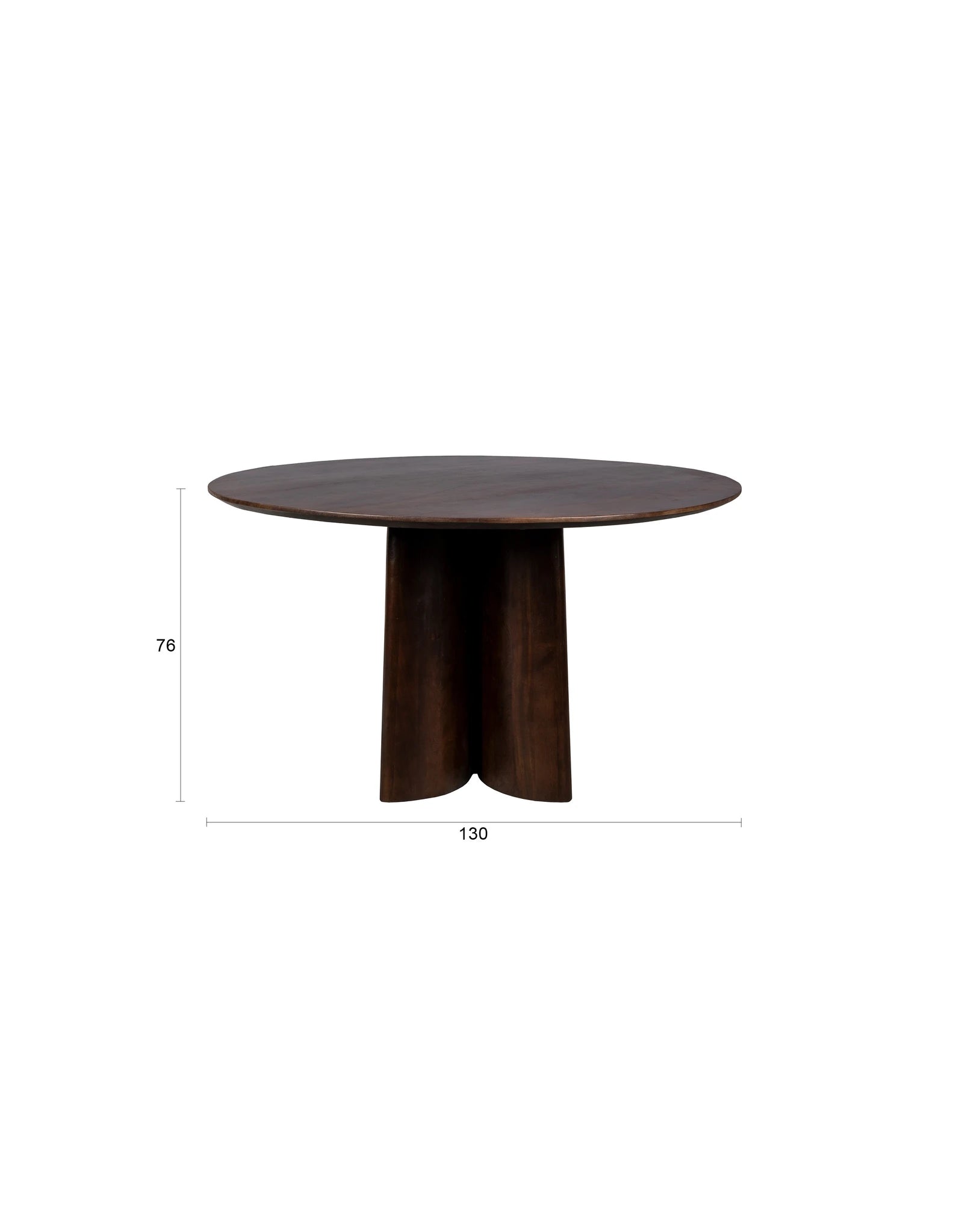 Balder Brown Mango Wood Dining Table