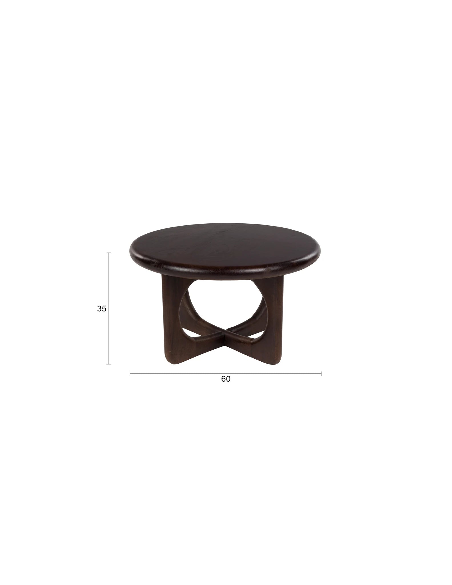 Jani Brown Mango Wood Coffee Table