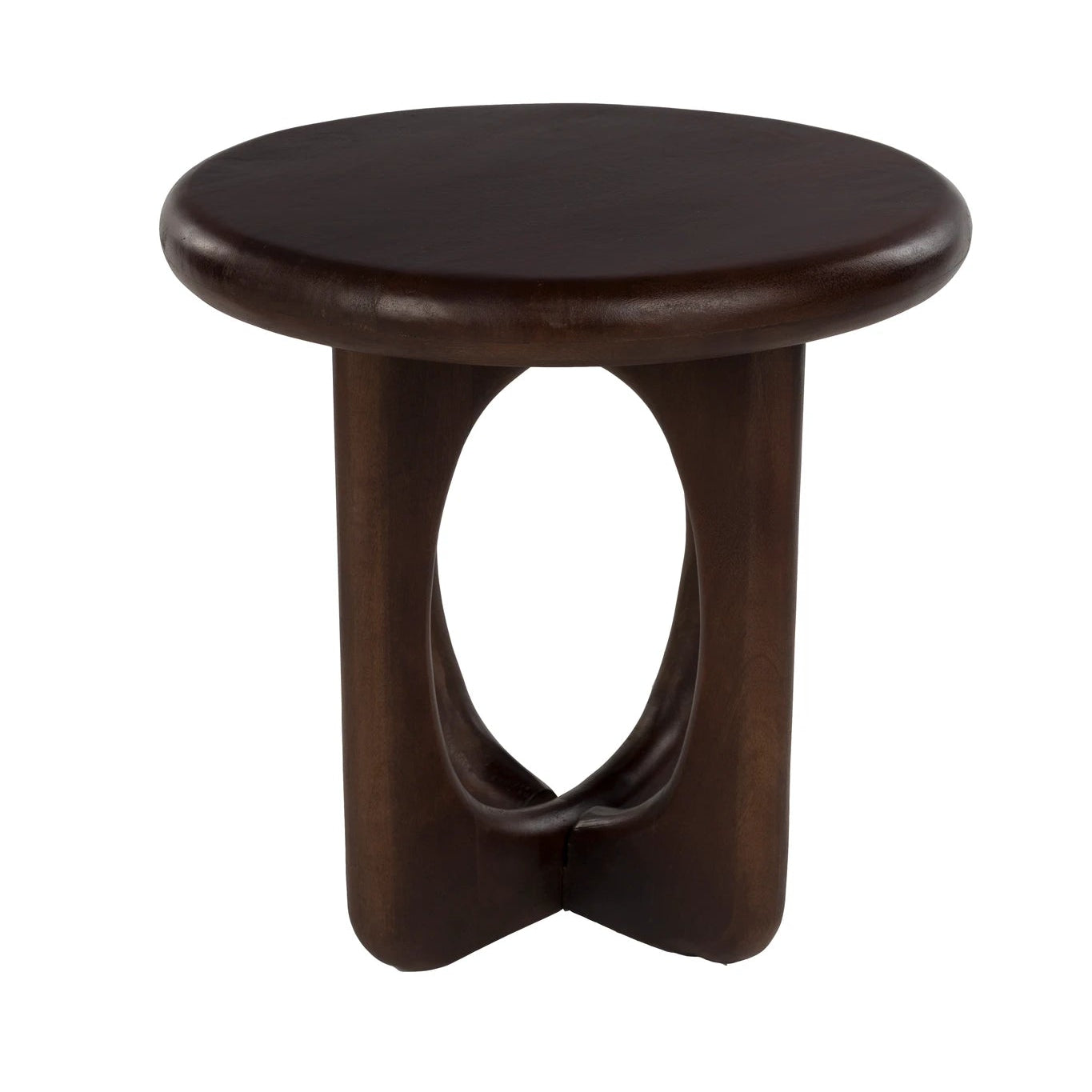 Jani Brown Mango Wood Side Table