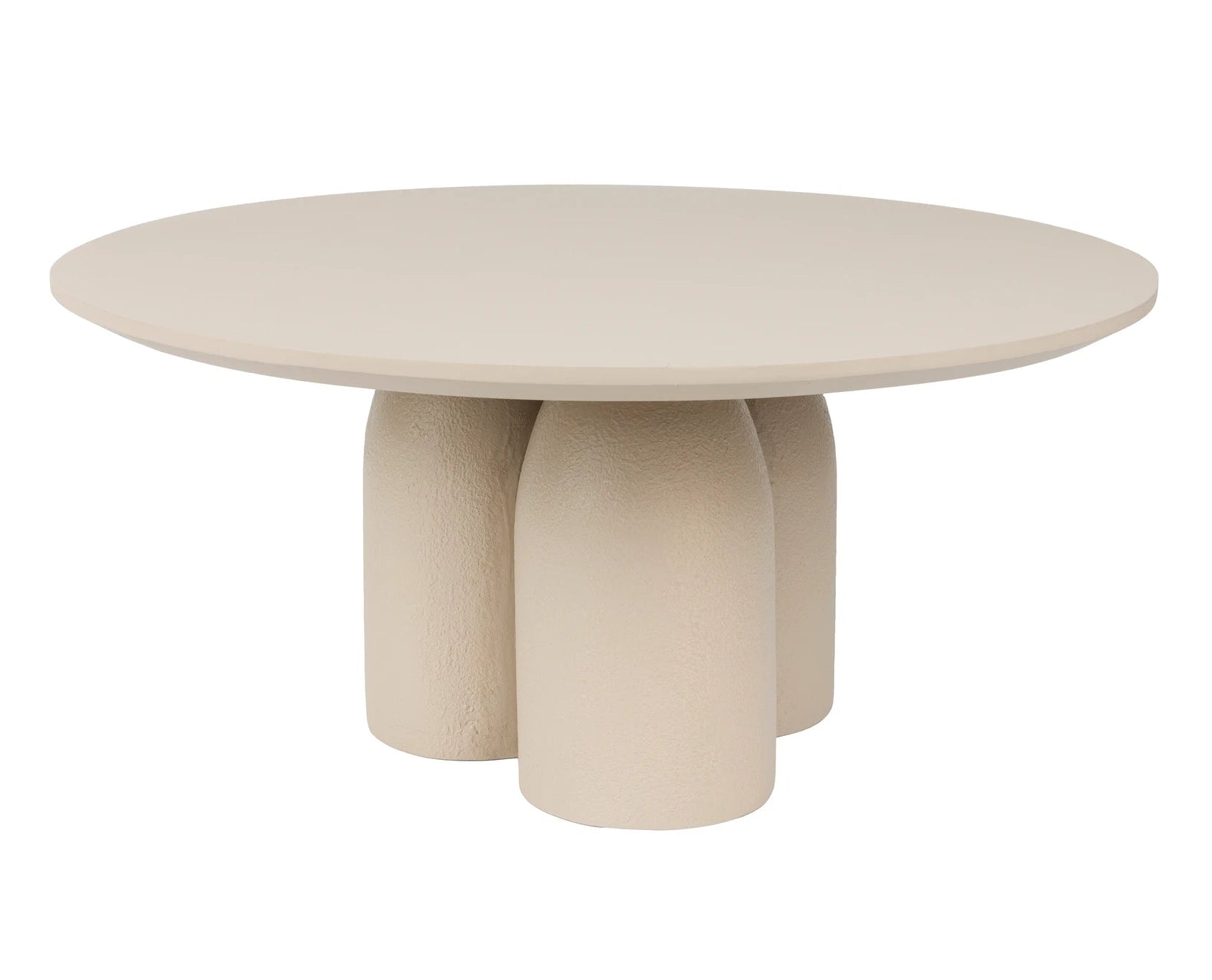 Ces Beige Wood Coffee Table