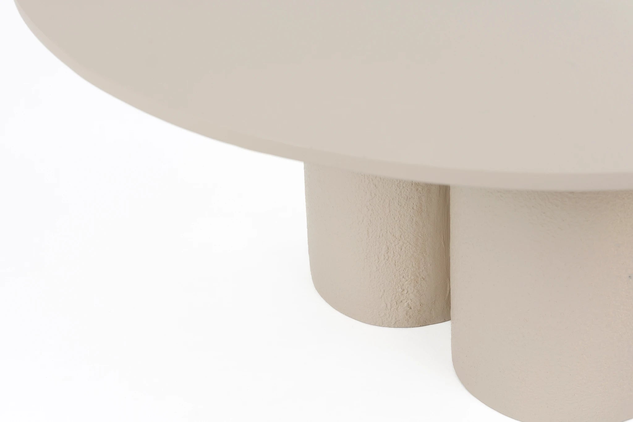 Ces Beige Wood Coffee Table