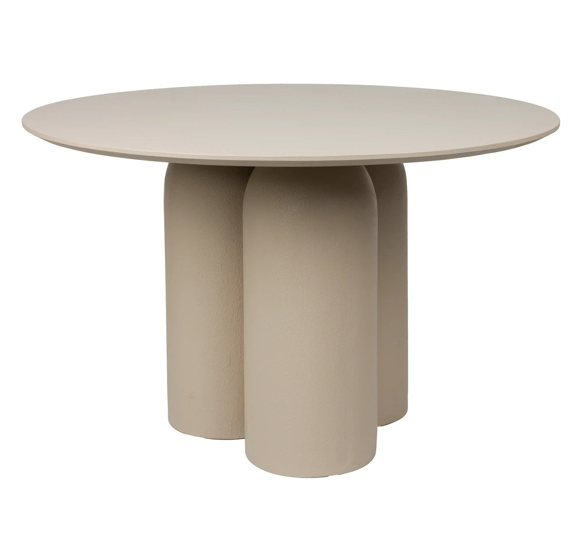 Ces Beige Wood Dining Table