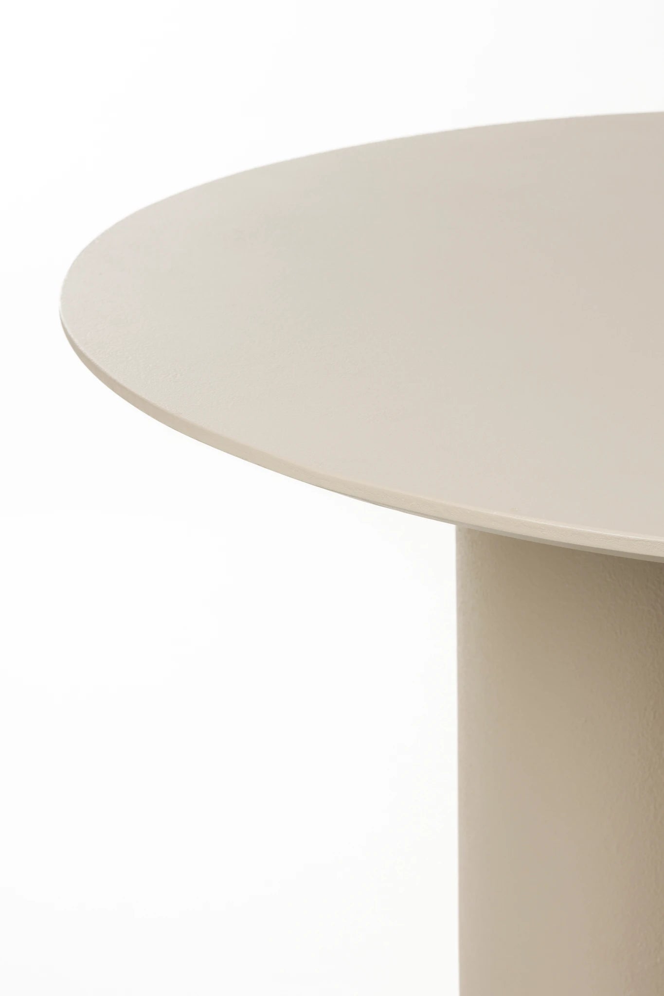 Ces Beige Wood Dining Table
