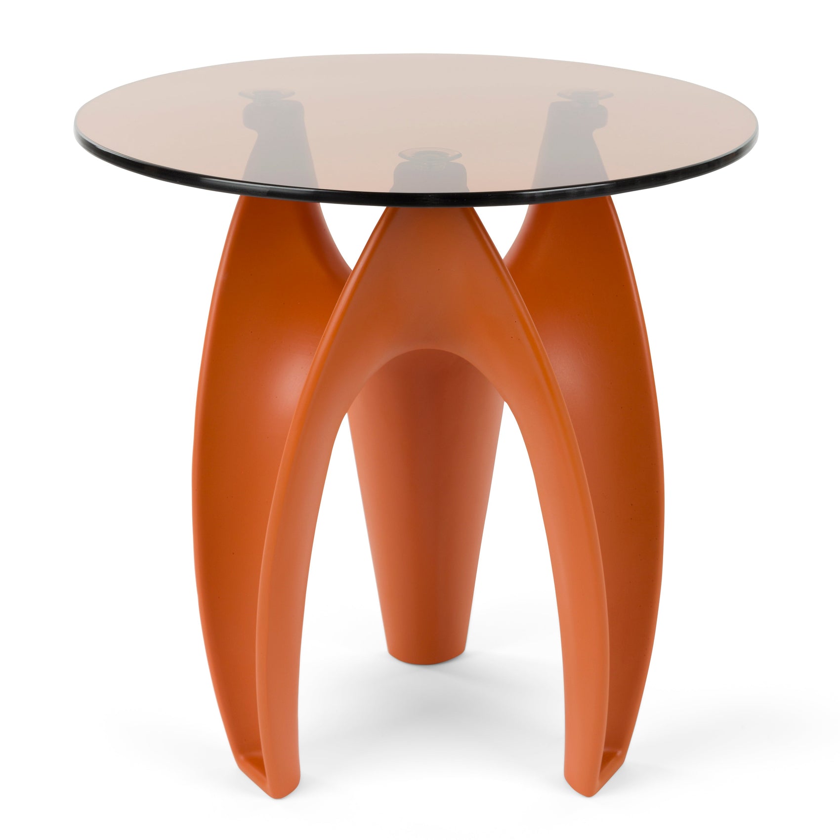 Bold Monkey Hactua Orange Claw Side Table