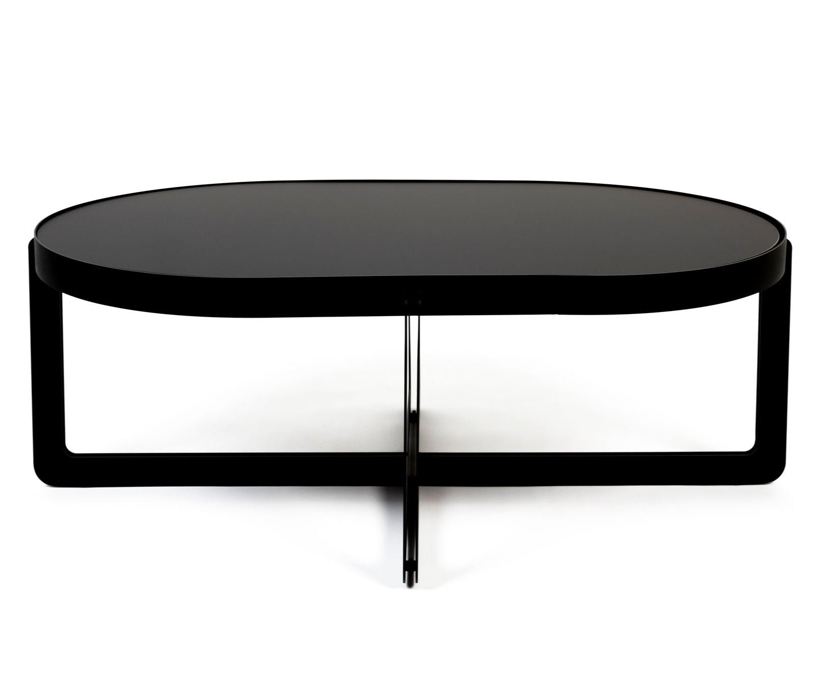Zuiver Centre Oval Black Coffee Table