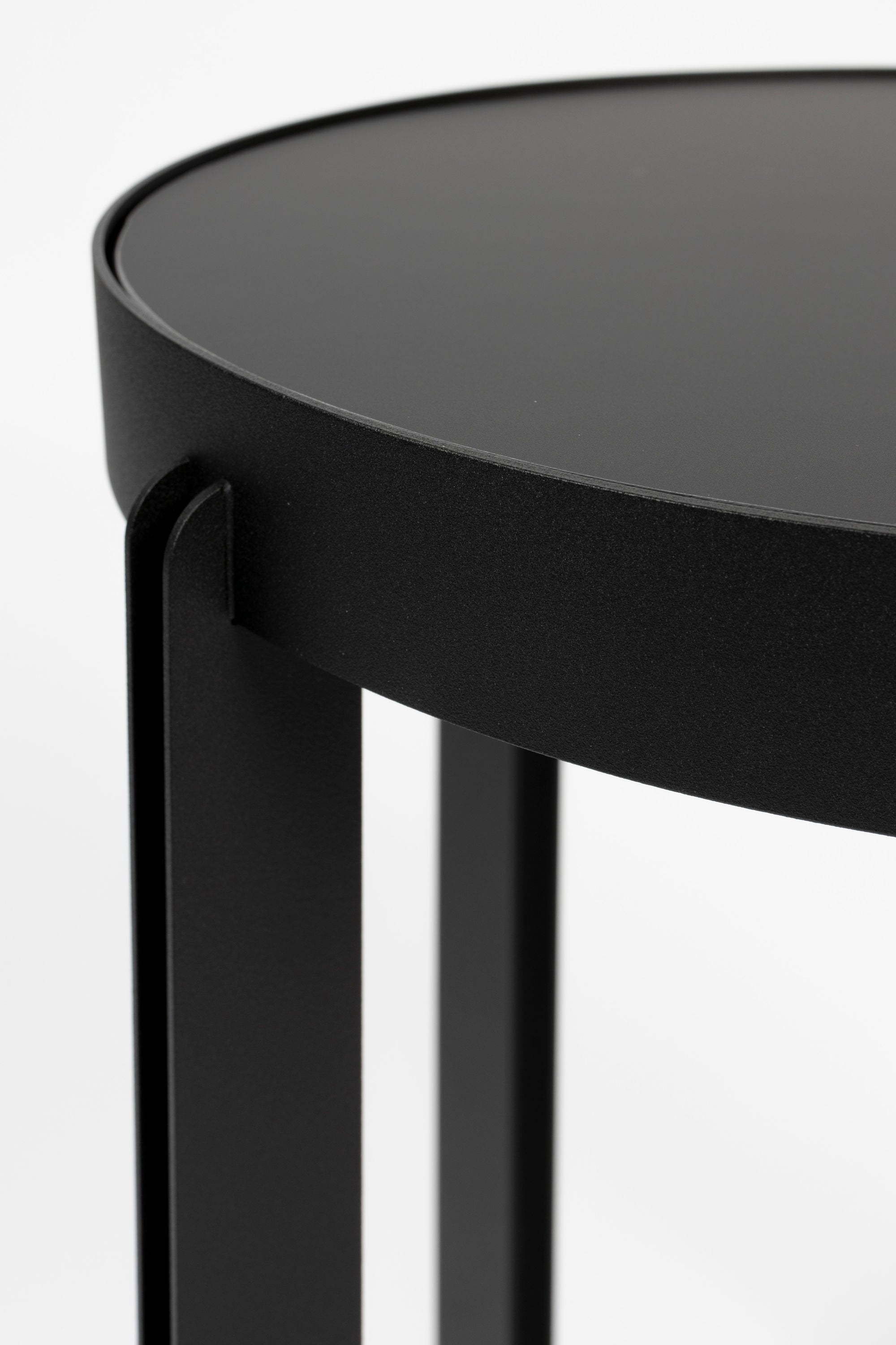 Zuiver Centre Black Side Table