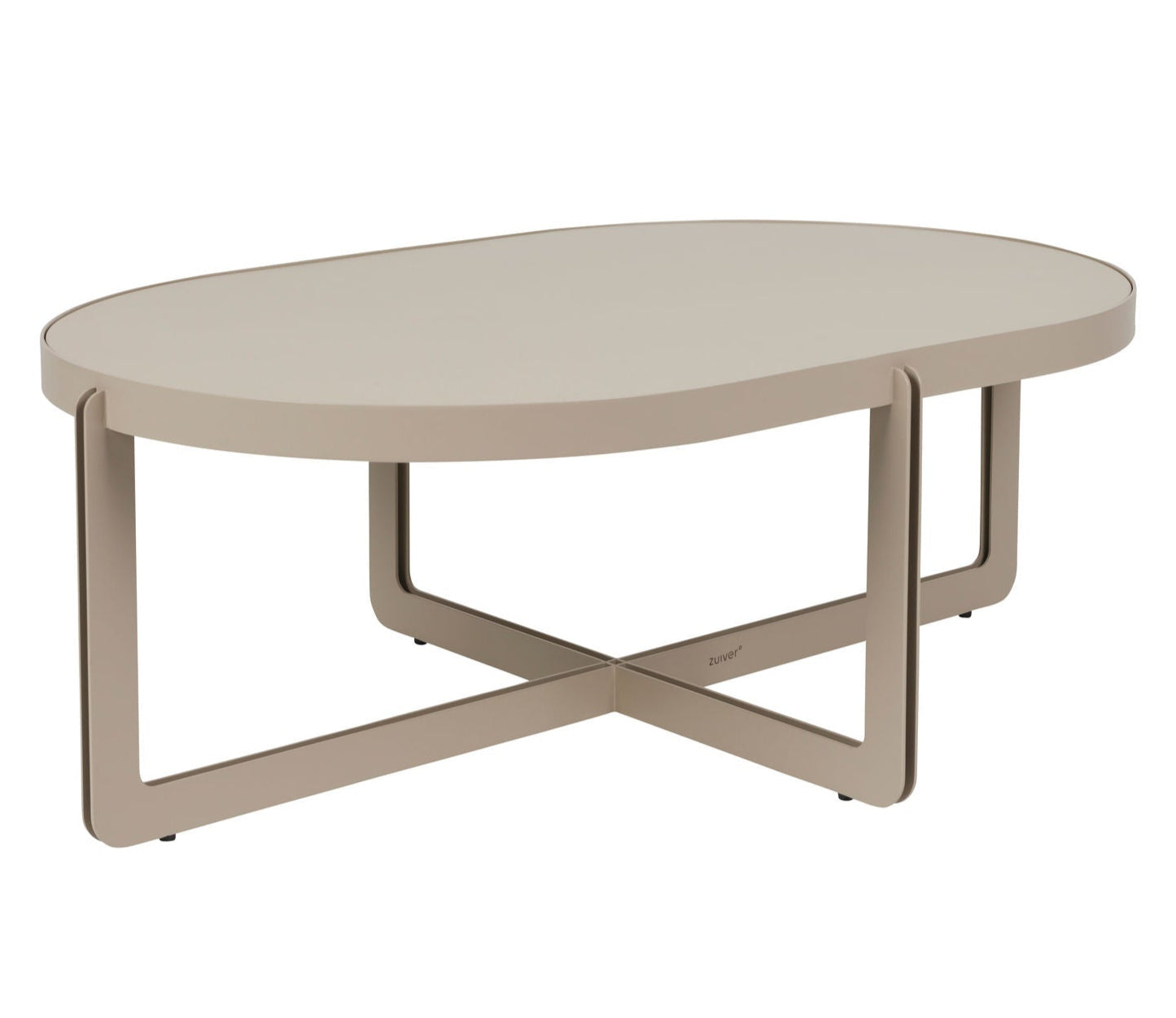 Zuiver Centre Oval Beige Coffee Table
