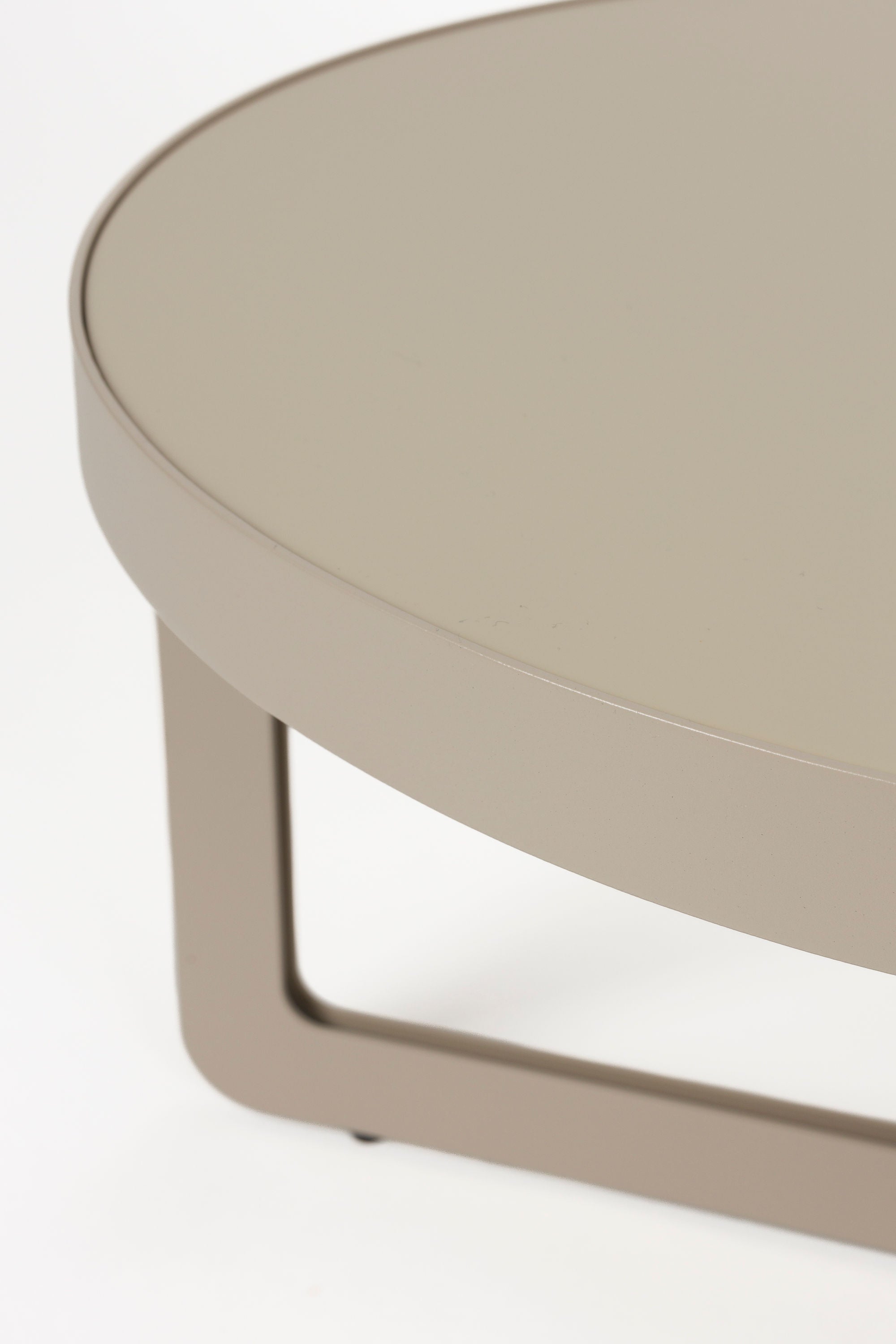 Zuiver Centre Round Beige Coffee Table