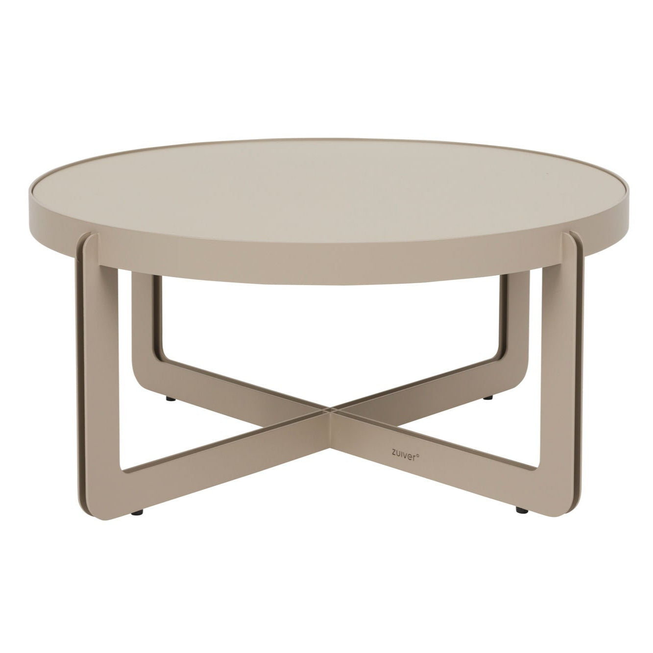 Zuiver Centre Round Beige Coffee Table