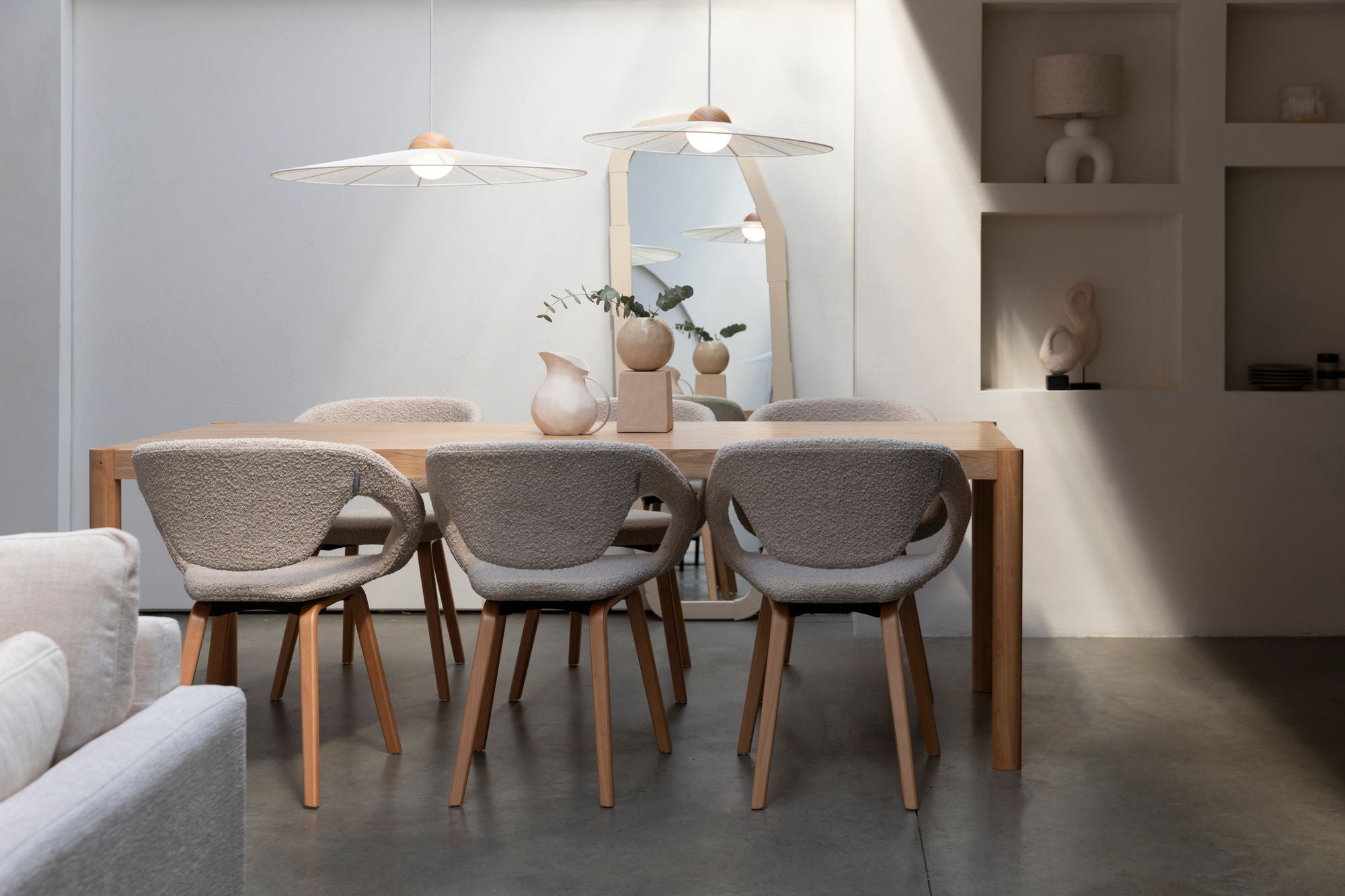 Zuiver Sticks Solid Wood Natural Dining Table 180cm