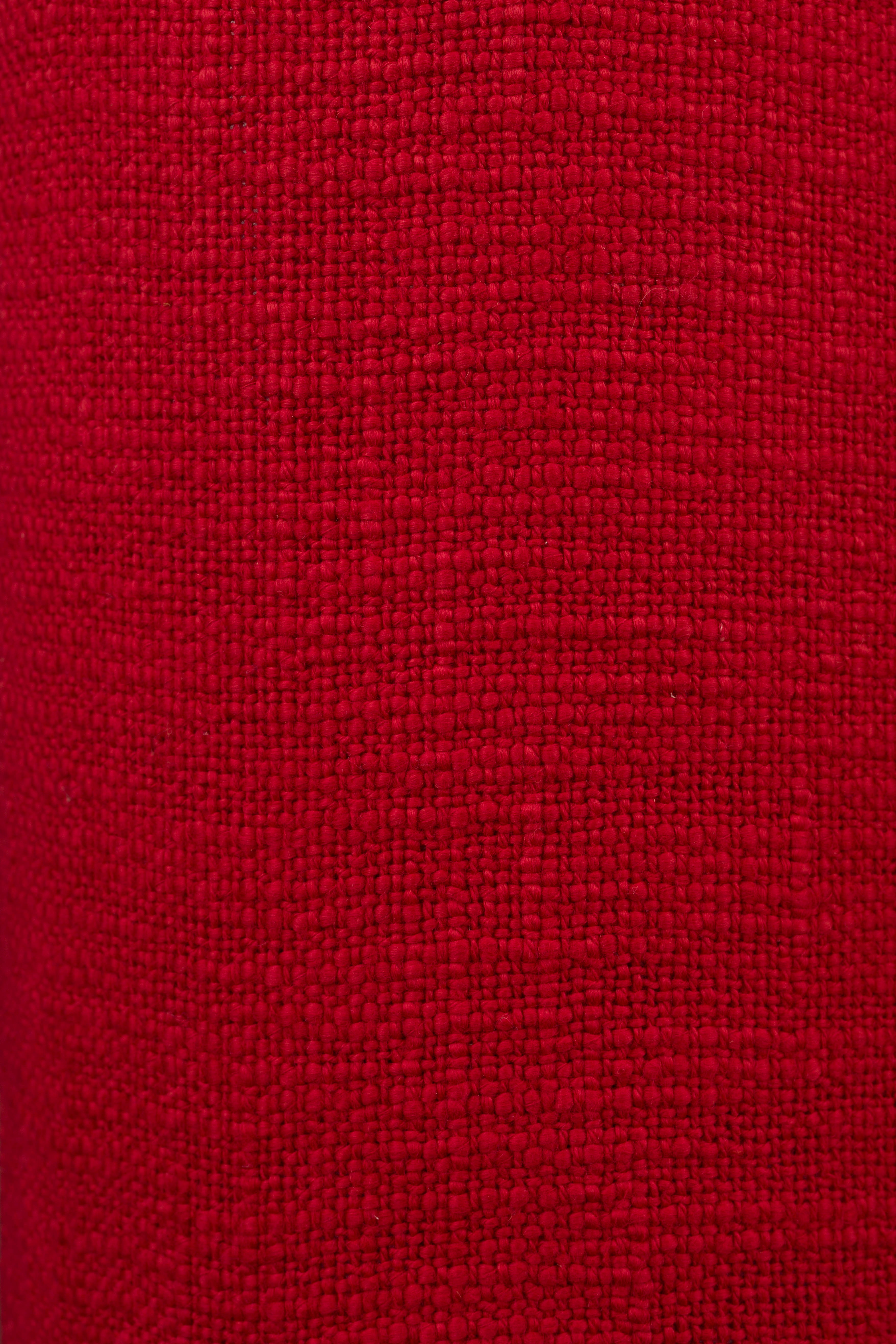 Dutchbone Jules Blown Glass & Red Table Lamp