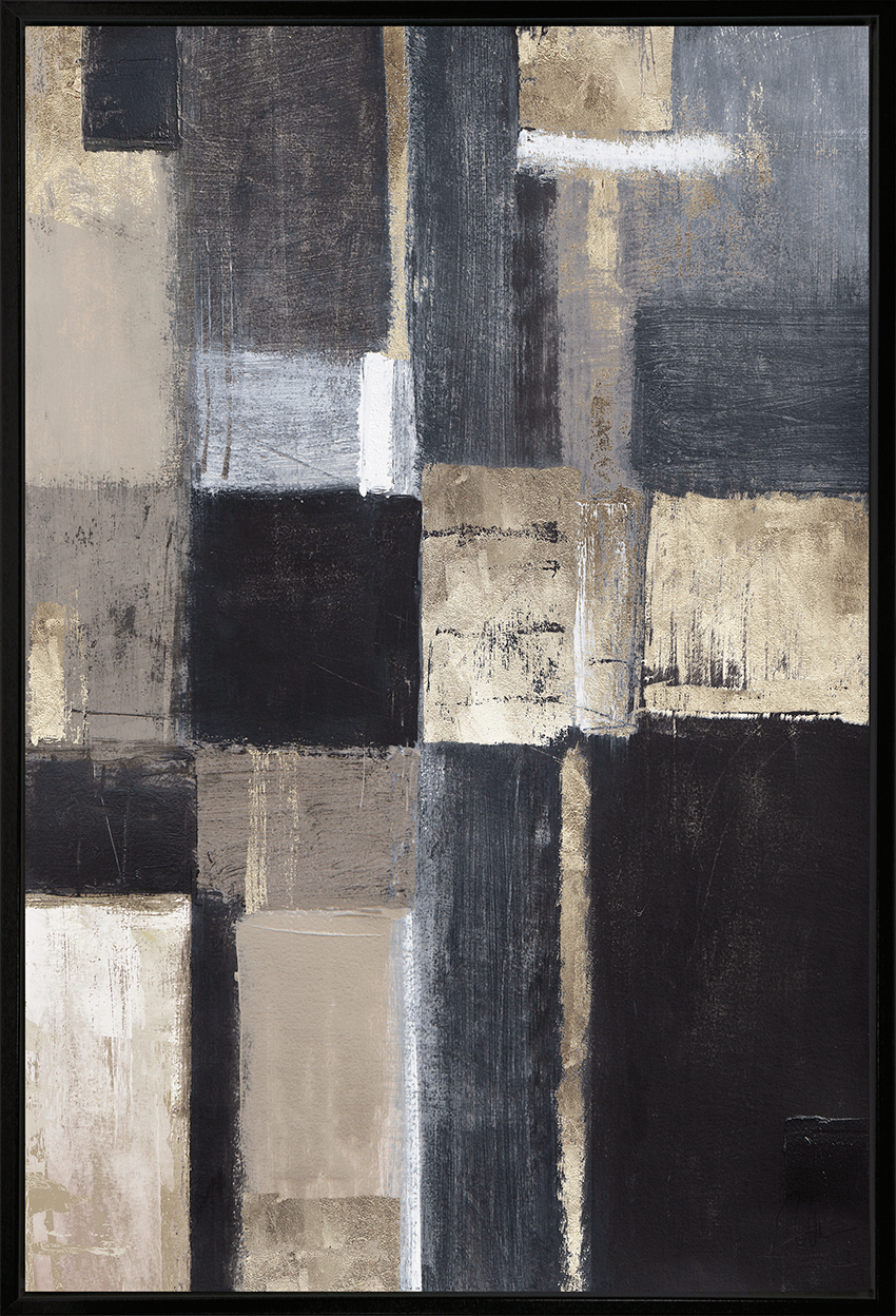 Coco Onyx - Framed Wall Art - 94x64cm