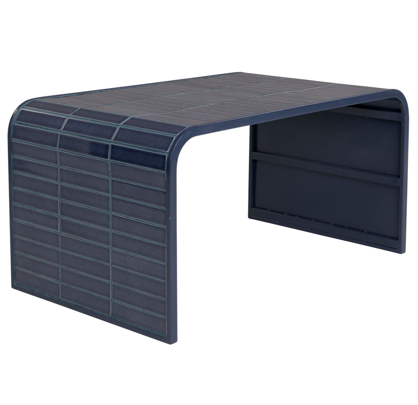 Zuiver Blue Tiles Curved Coffee Table