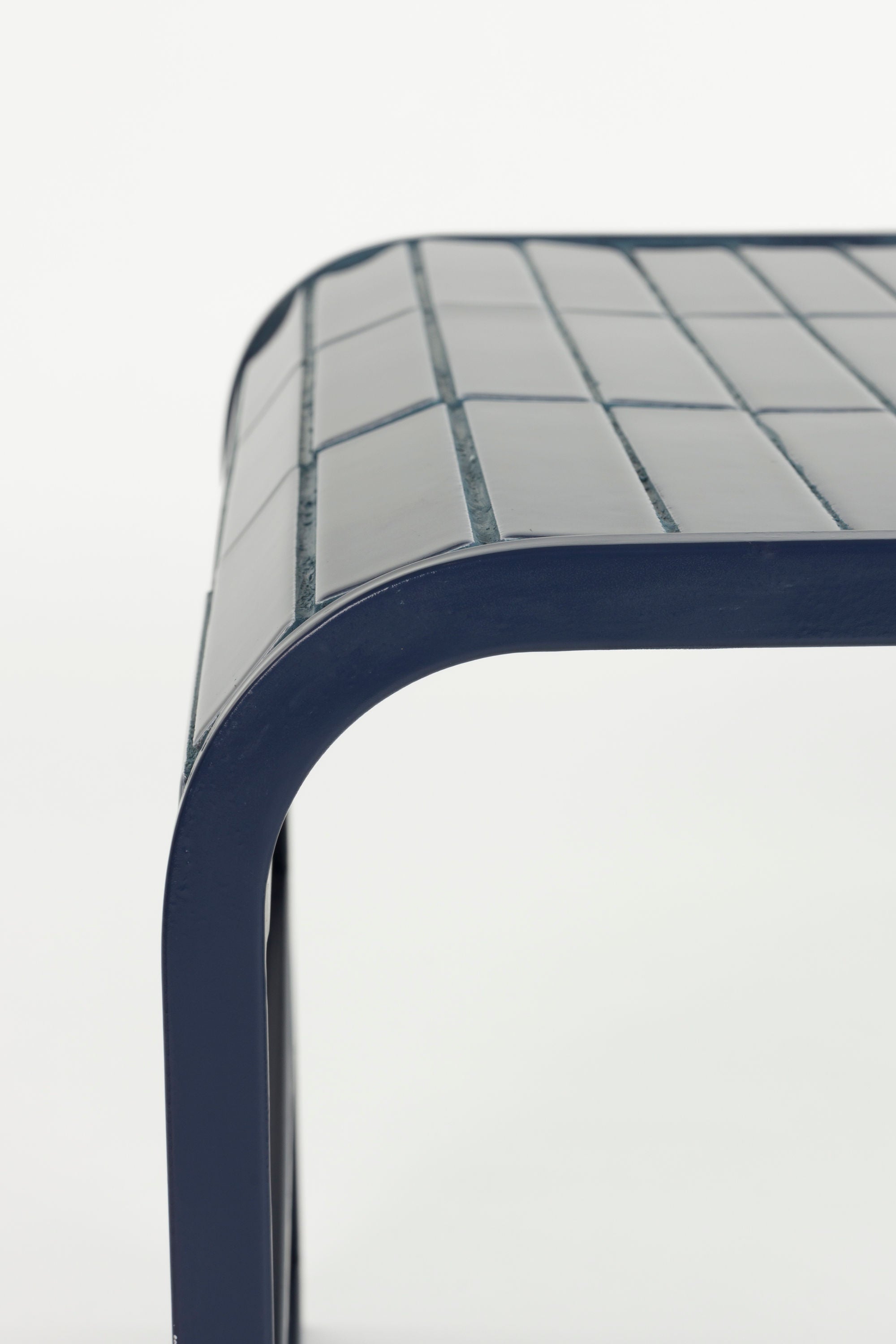 Zuiver Blue Tiles Curved Coffee Table