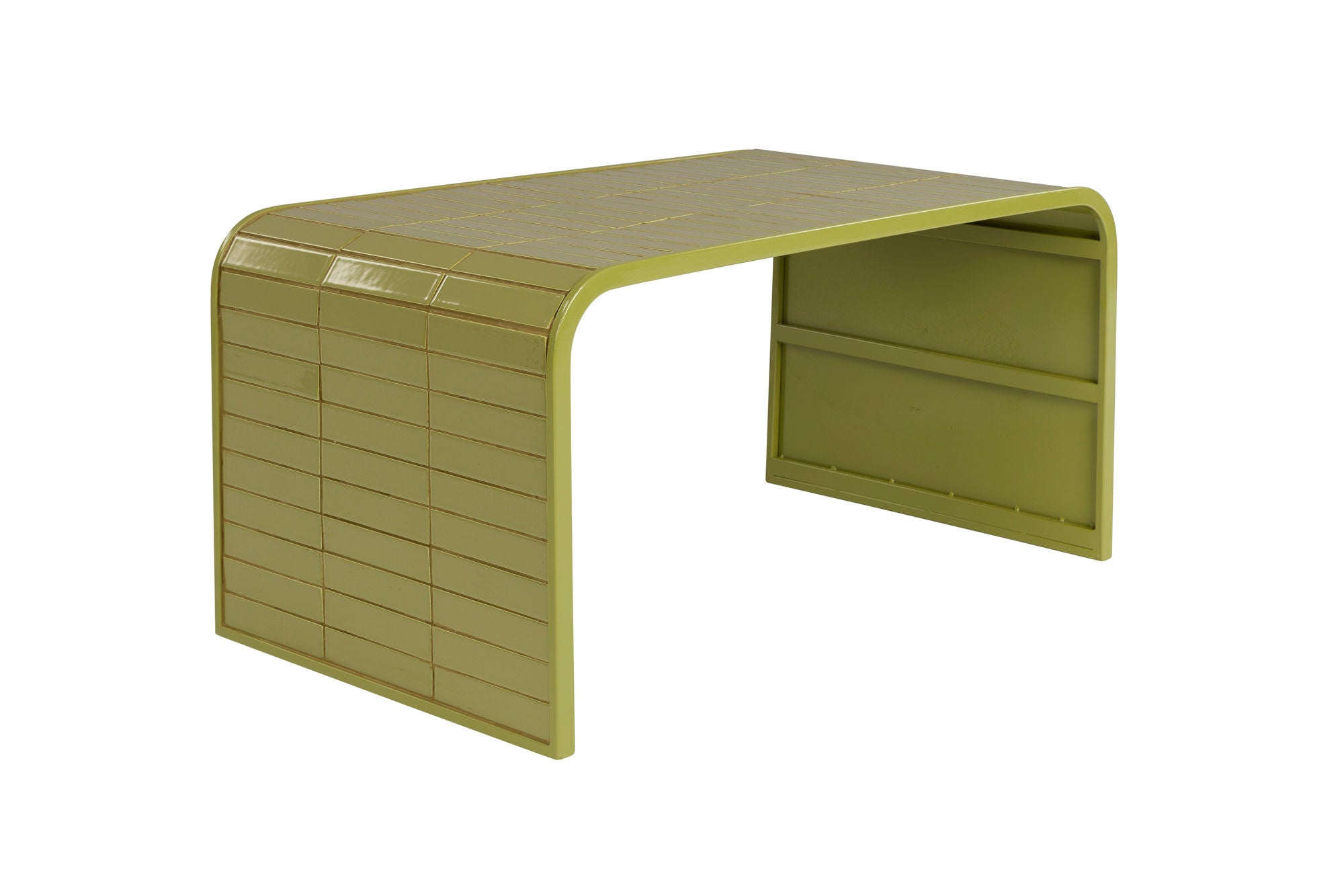 Zuiver Green Tiles Curved Coffee Table