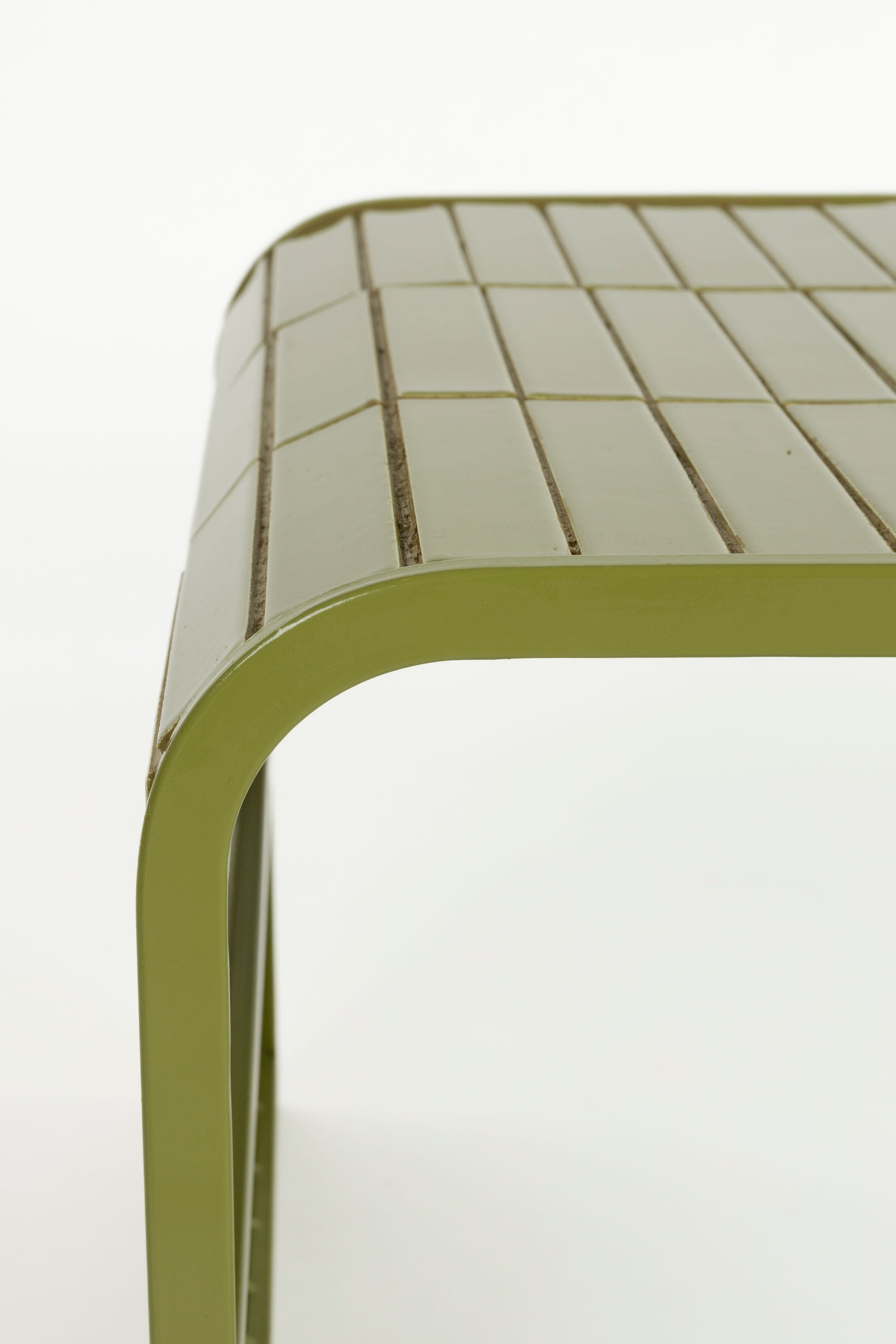 Zuiver Green Tiles Curved Coffee Table