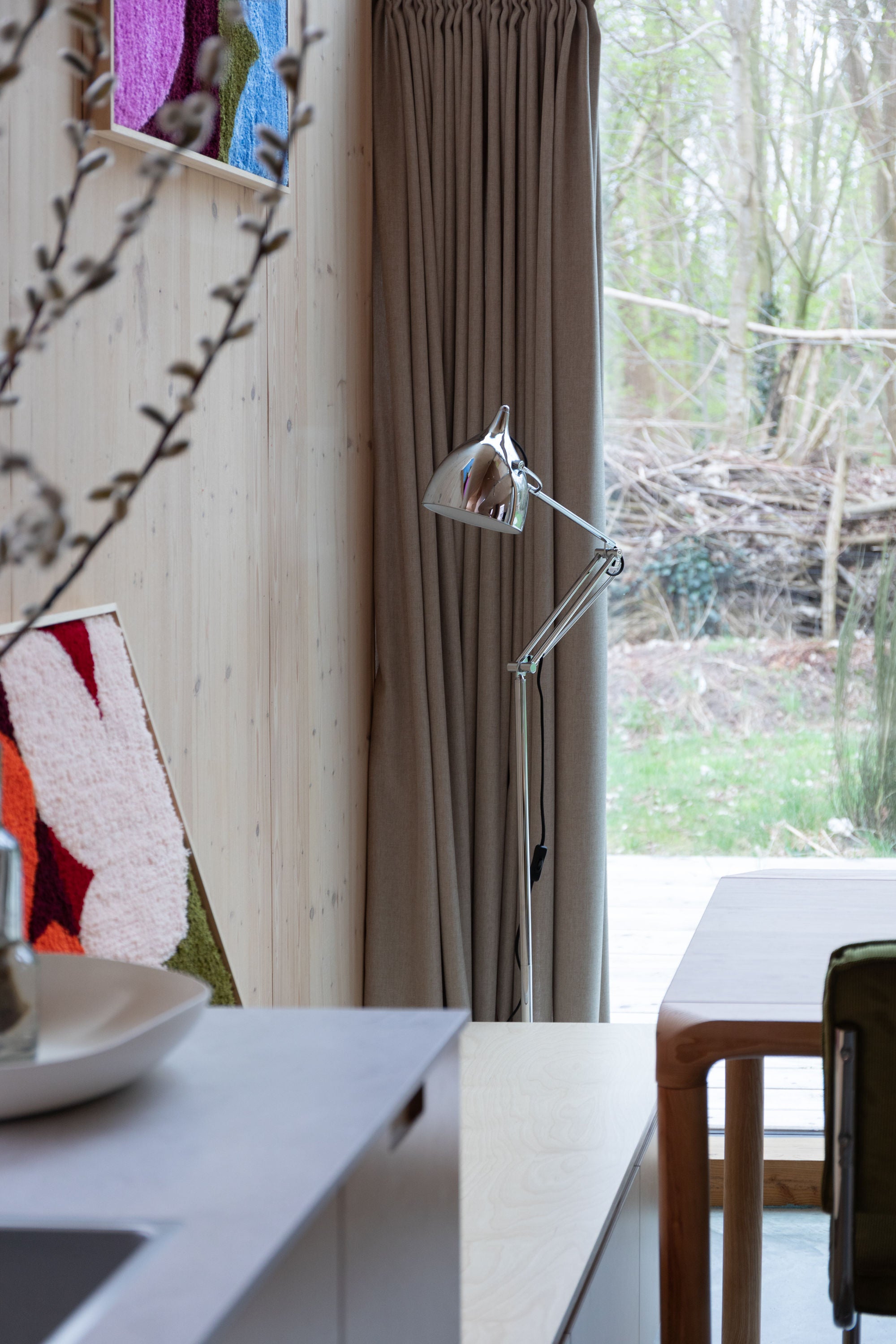 Zuiver Reader Chrome Floor Lamp