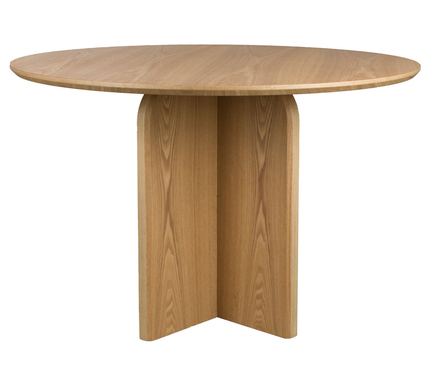 Laurent Natural Wood Round Dining Table