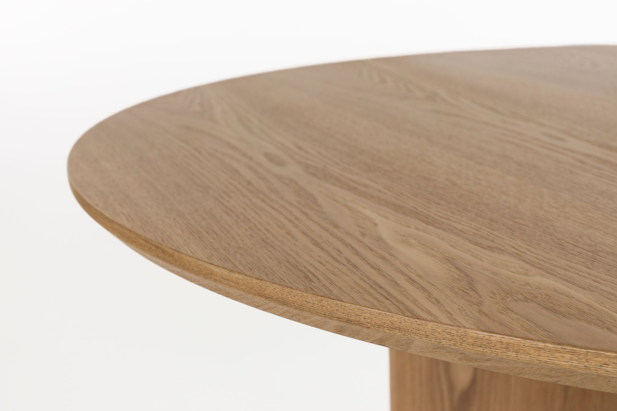 Laurent Natural Wood Round Dining Table