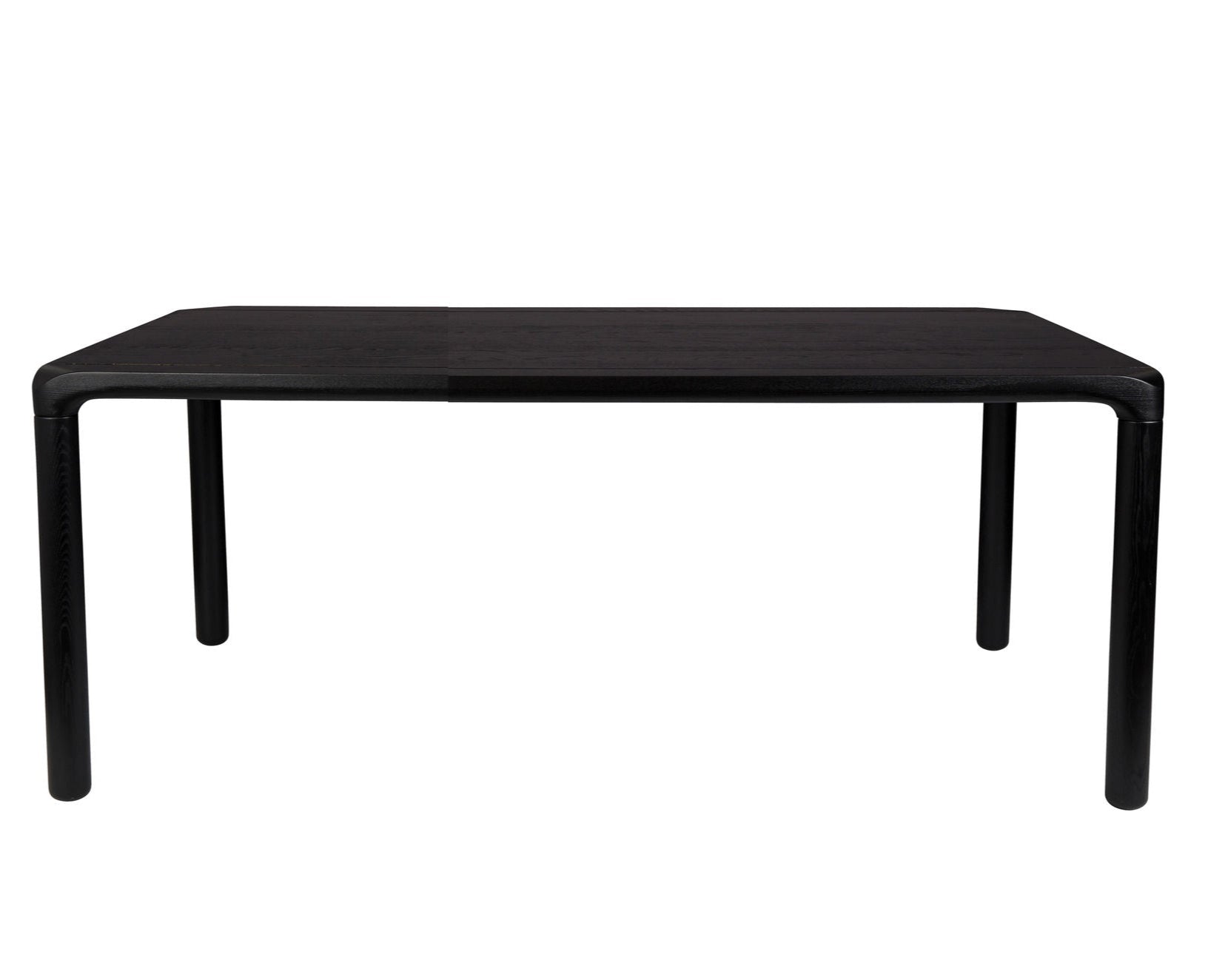 Zuiver Storm Black Oak Wood Rectangle Dining Table 160cm