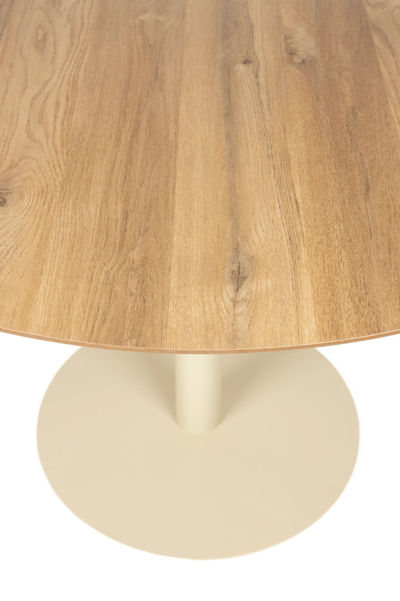 Steven Beige Wood Dining Table