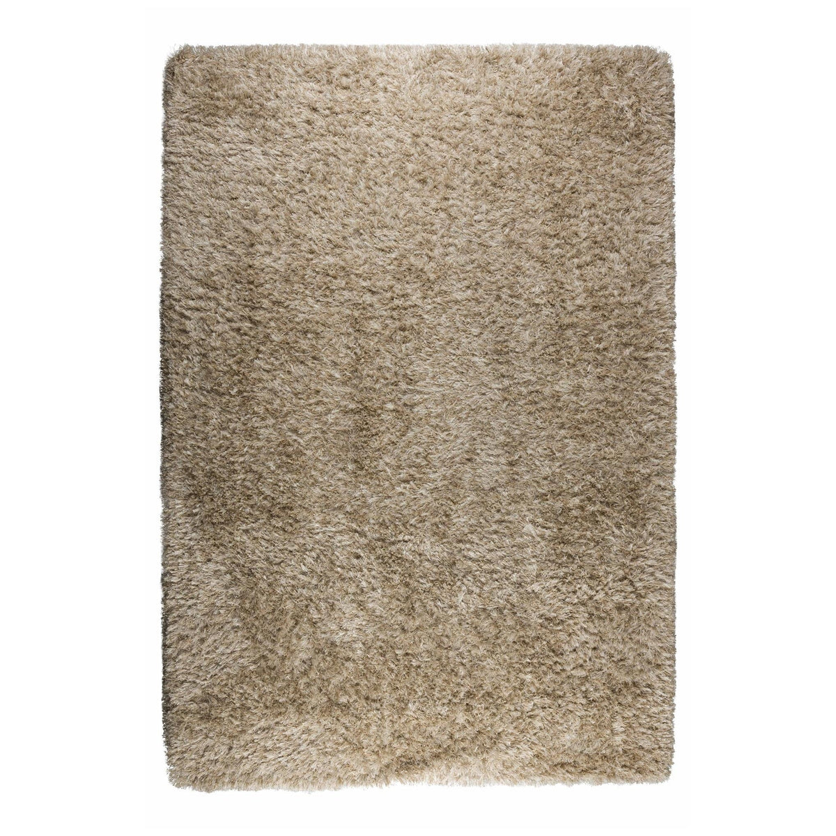 Dutchbone Hairy Beige Wool Rug 200 x 290 cm