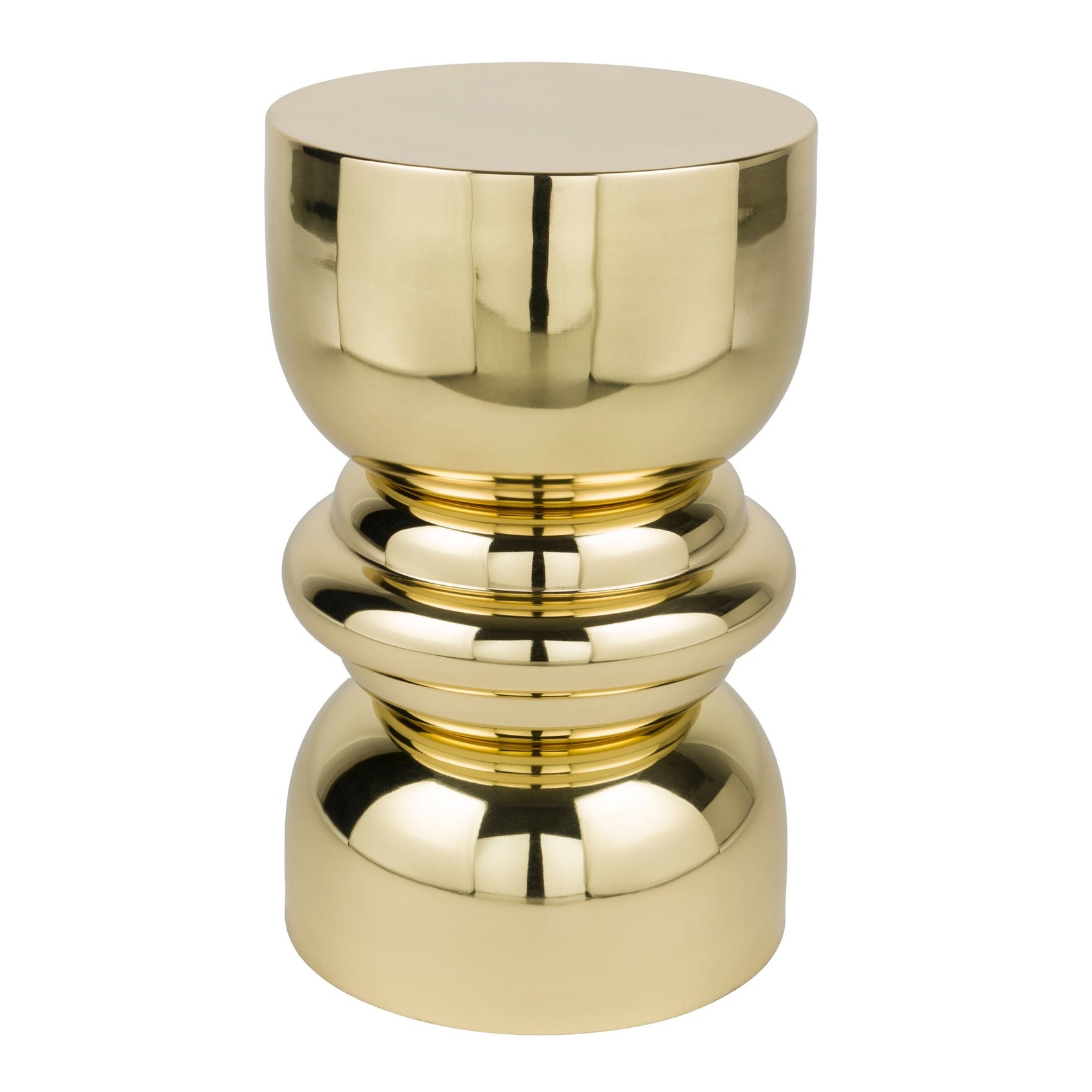 Kinga Gold Stool Side Table