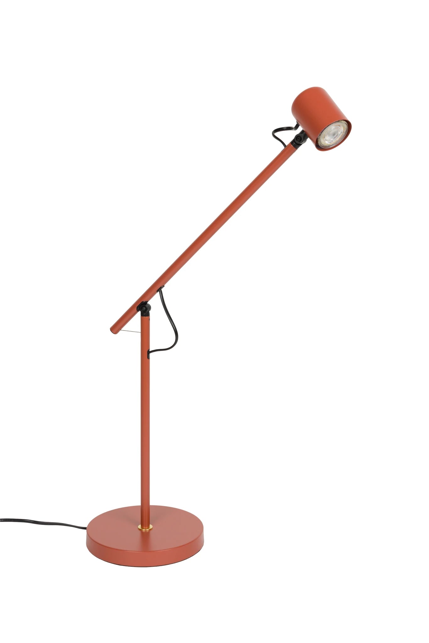 Aero Red Iron Table Lamp