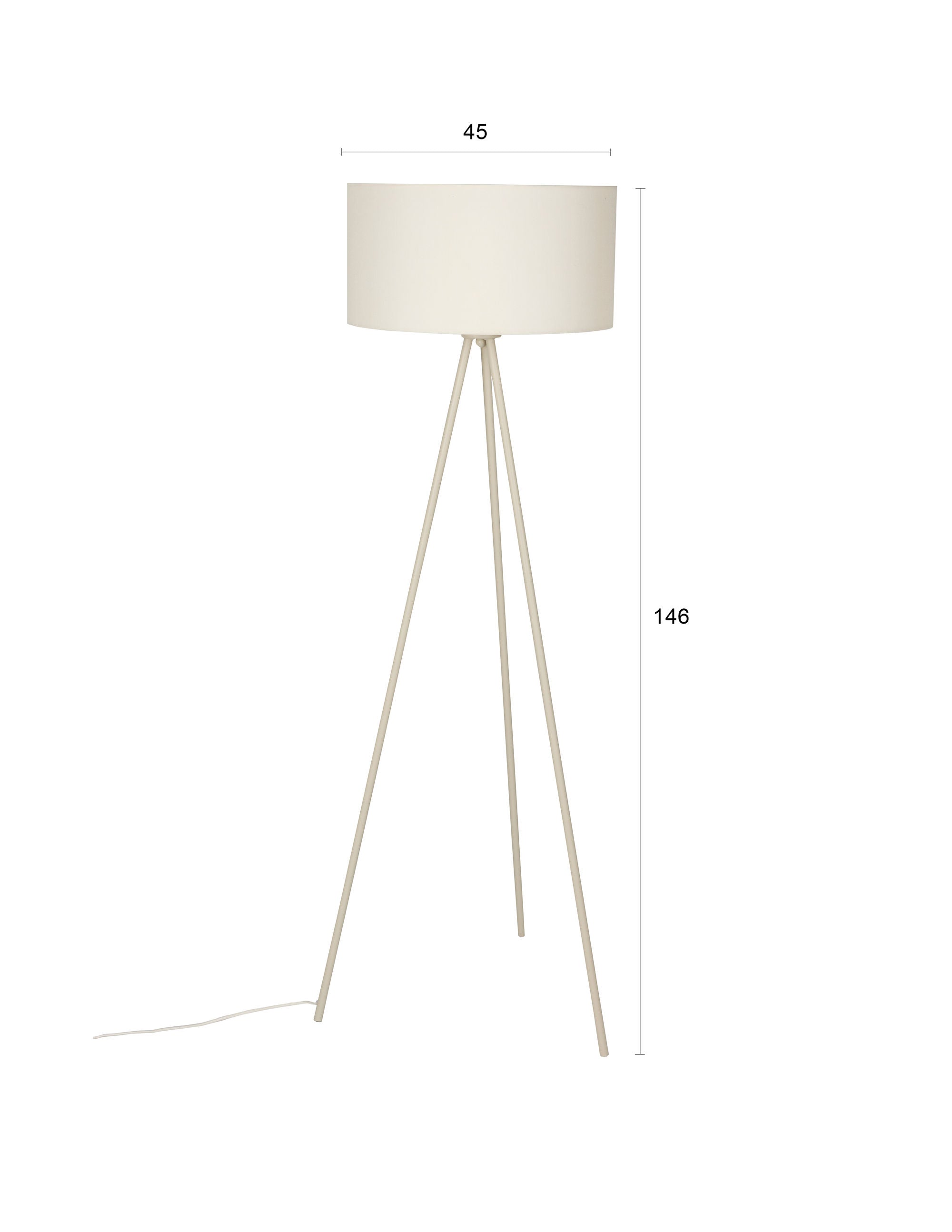 Susie Green Tripod Floor Lamp