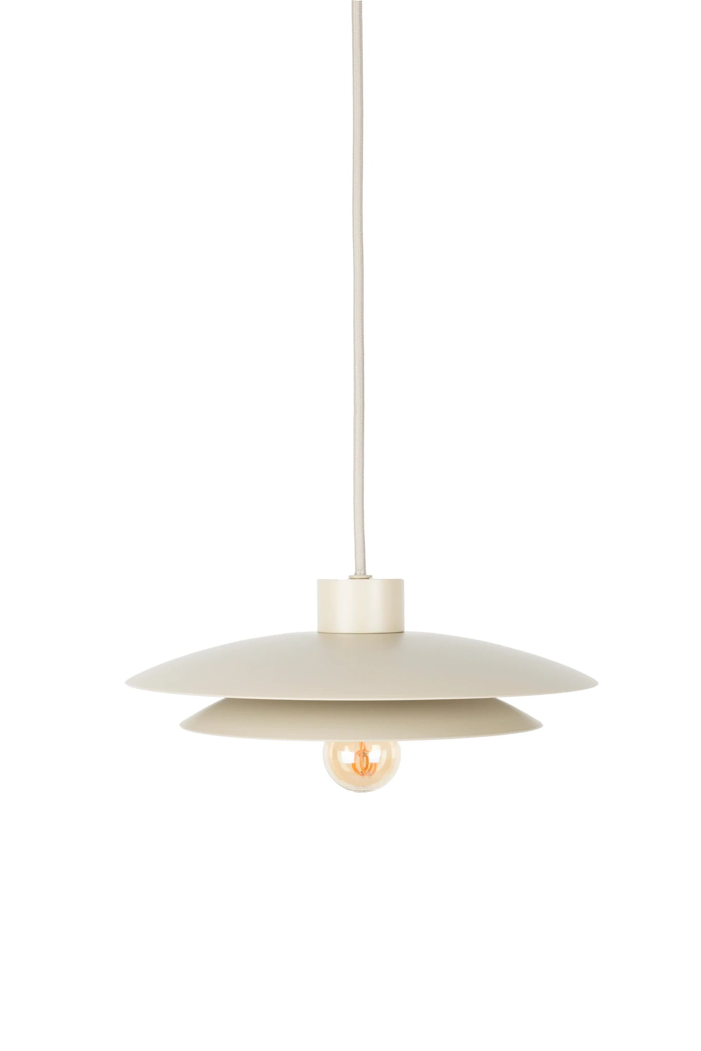 Wubbo Beige Iron Pendant Light