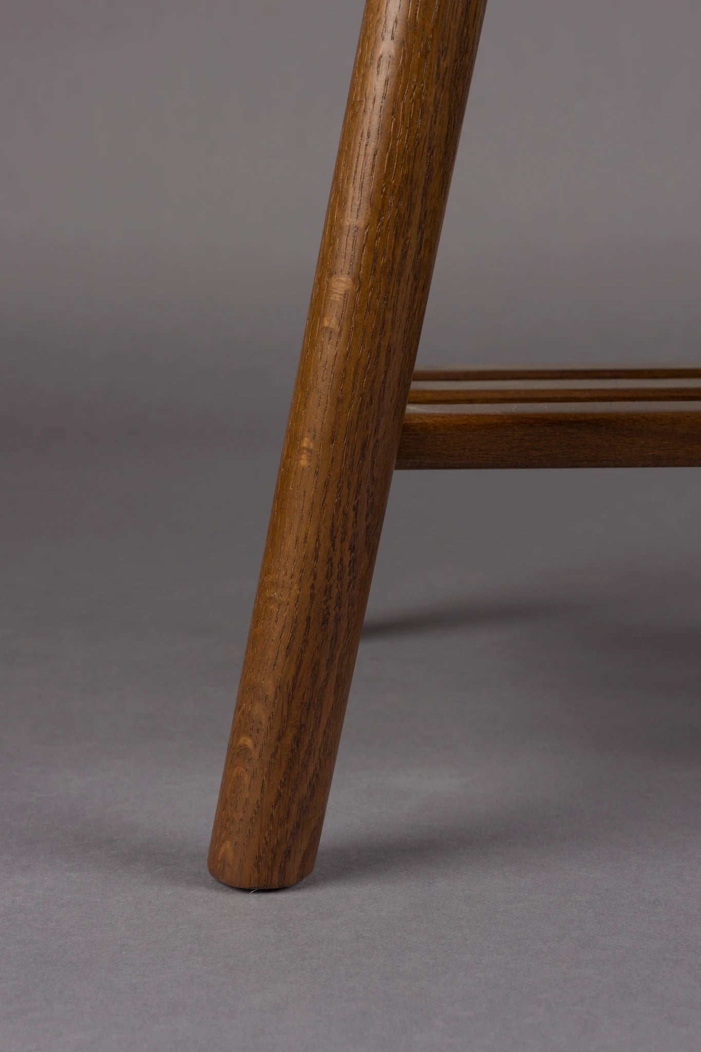 Dutchbone Kintaro Walnut Brown Acacia Wood Bar Stool