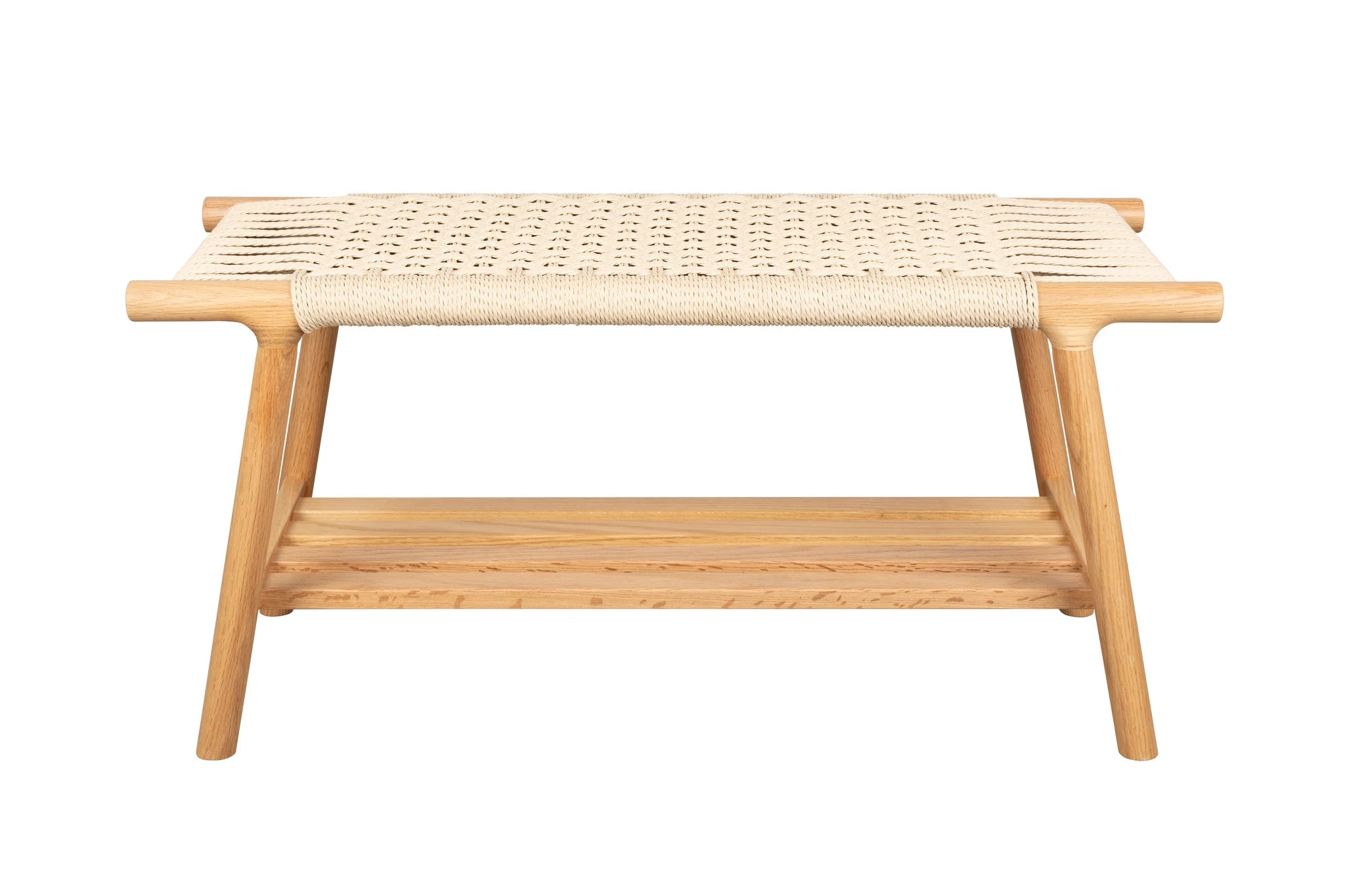 Dutchbone Kintaro Natural Brown Acacia Wood Dining Bench