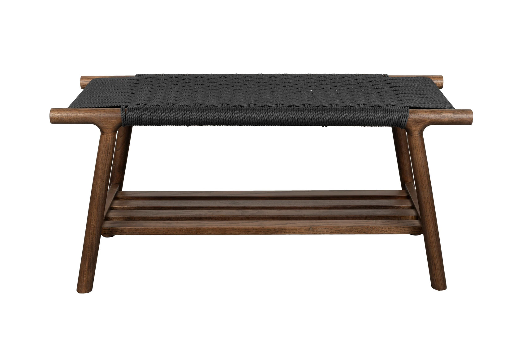 Dutchbone Kintaro Walnut Brown Acacia Wood Dining Bench