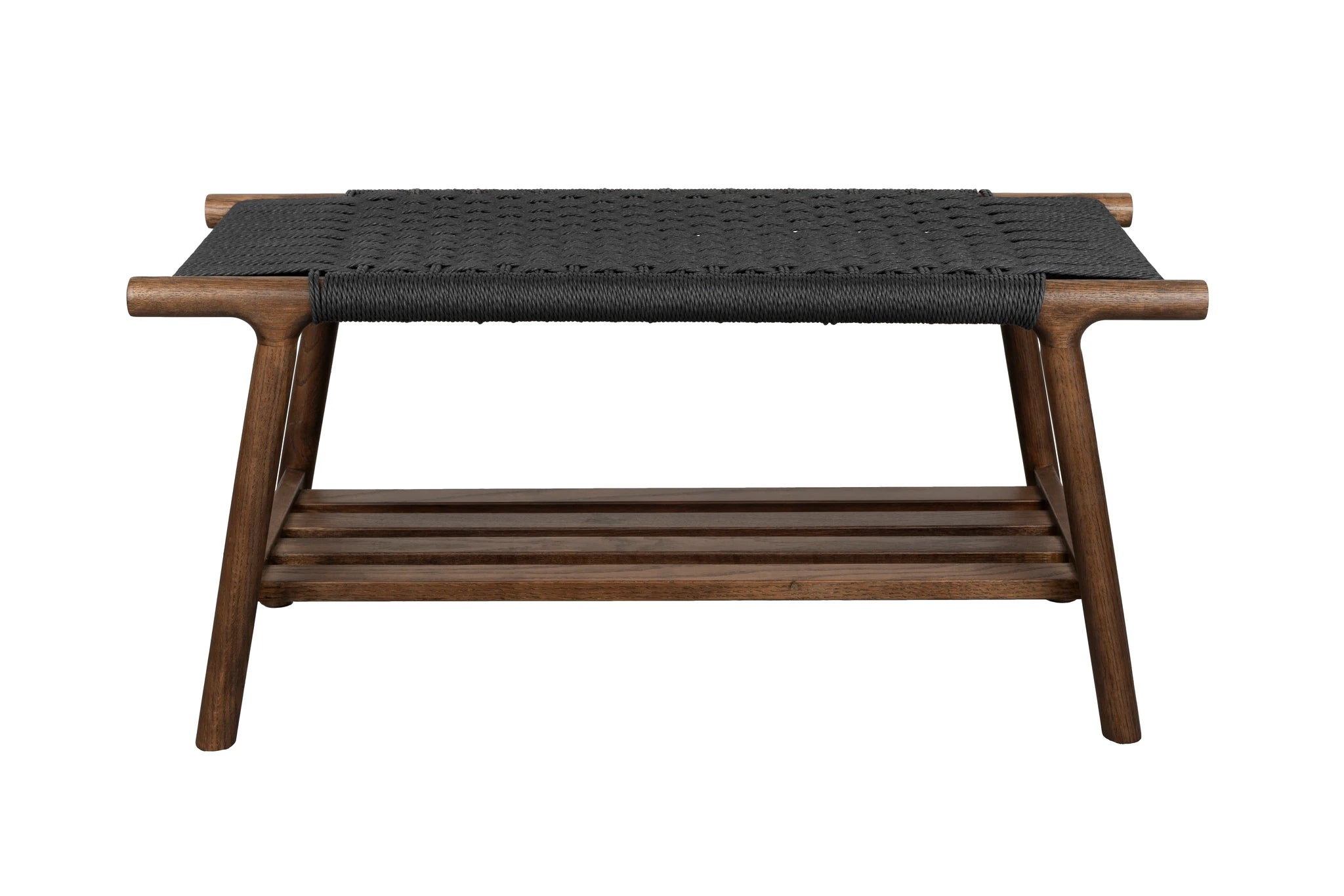 Dutchbone Kintaro Walnut Brown Acacia Wood Dining Bench