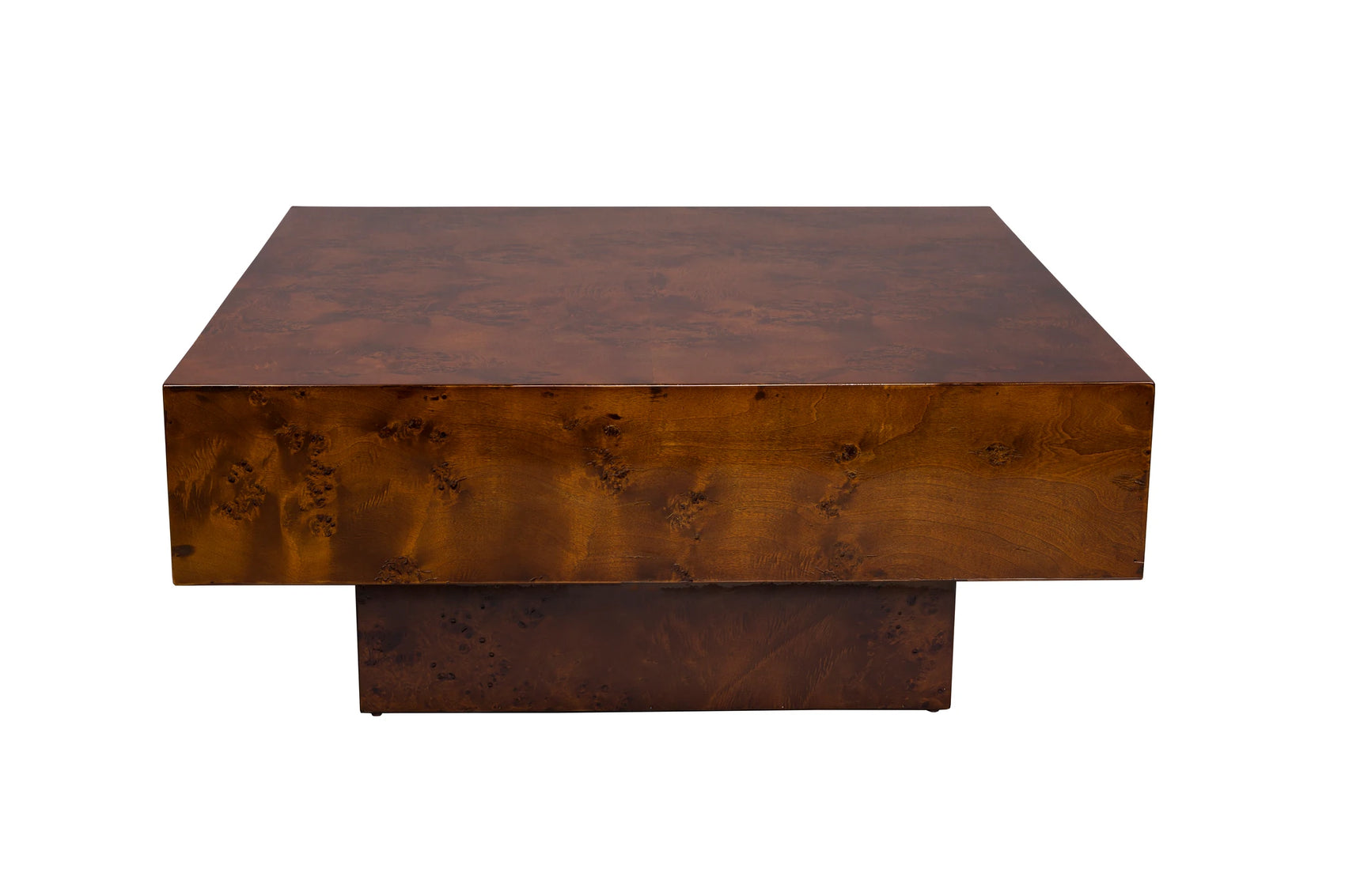 Dutchbone Quinn Walnut Brown Acacia Wood Coffee Table