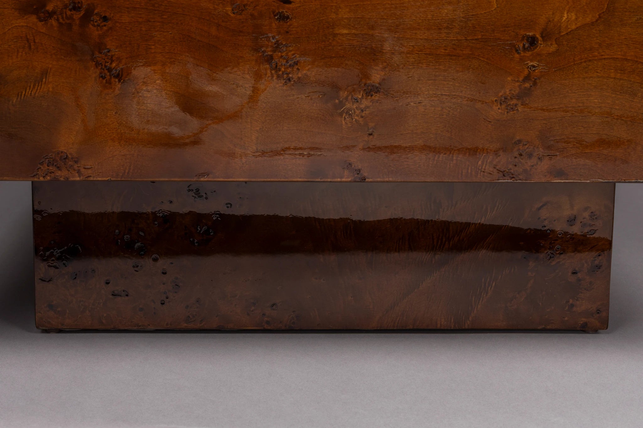 Dutchbone Quinn Walnut Brown Acacia Wood Coffee Table