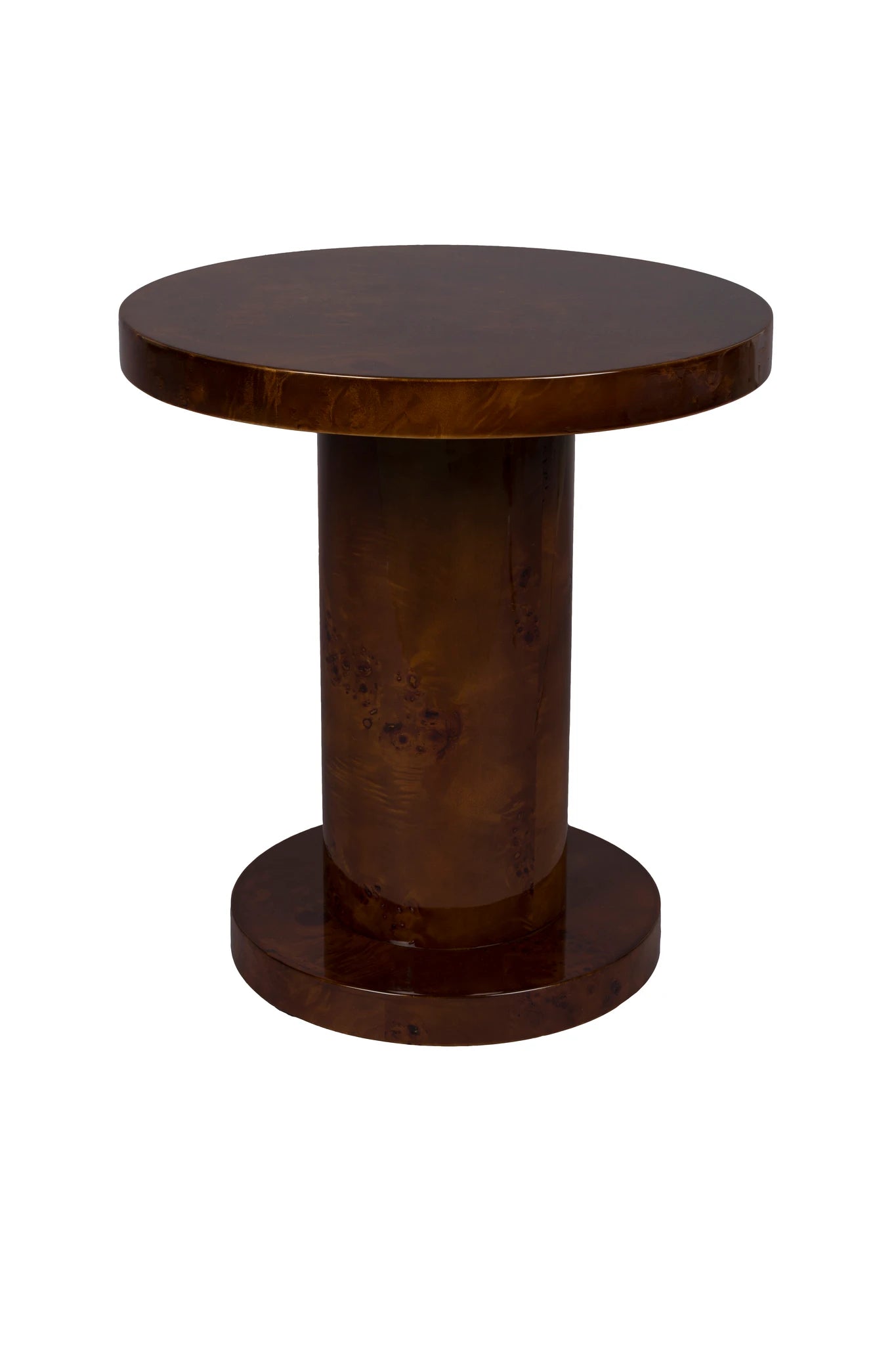 Dutchbone Quinn Walnut Brown Acacia Wood Side Table