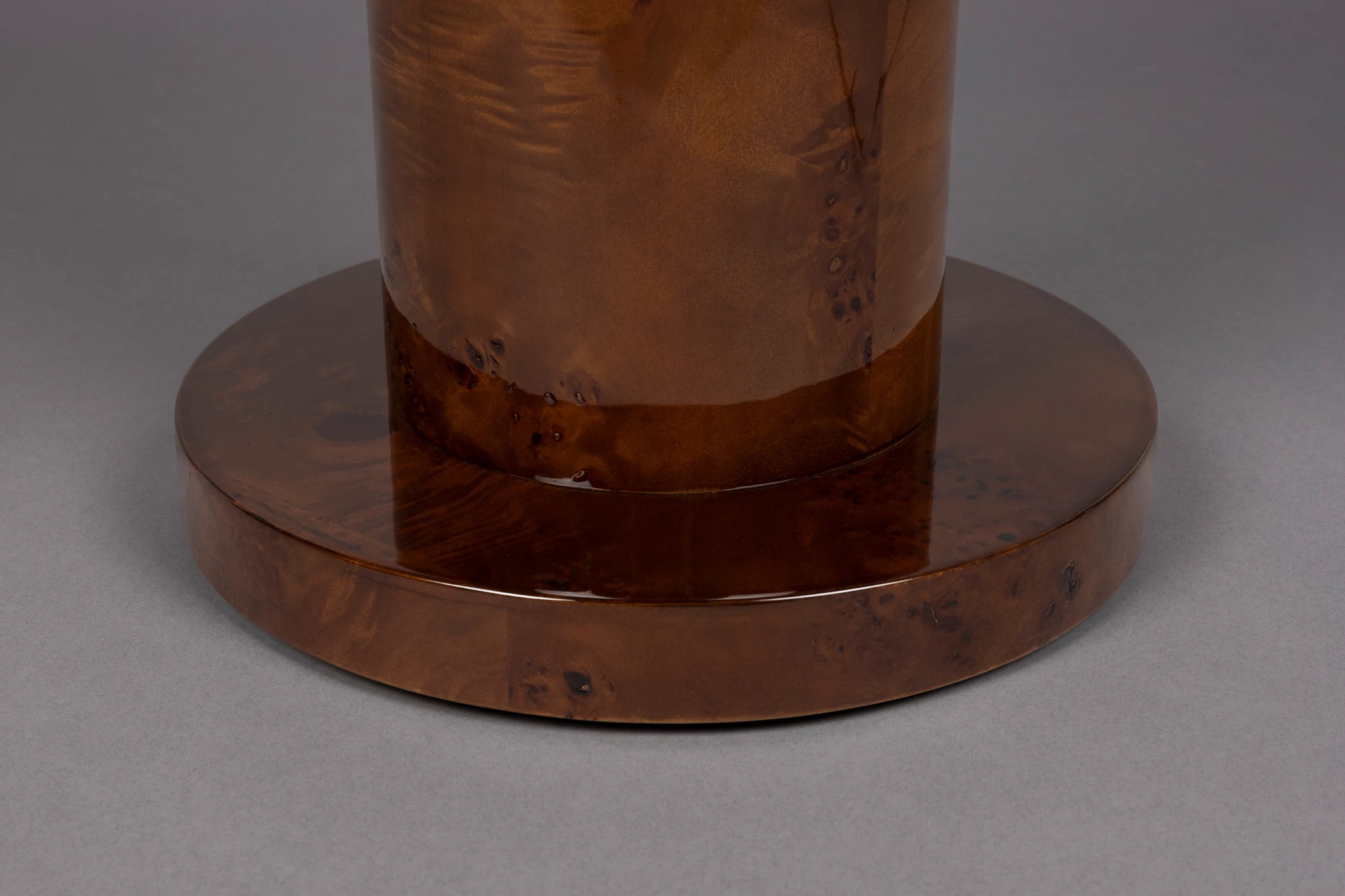 Dutchbone Quinn Walnut Brown Acacia Wood Side Table