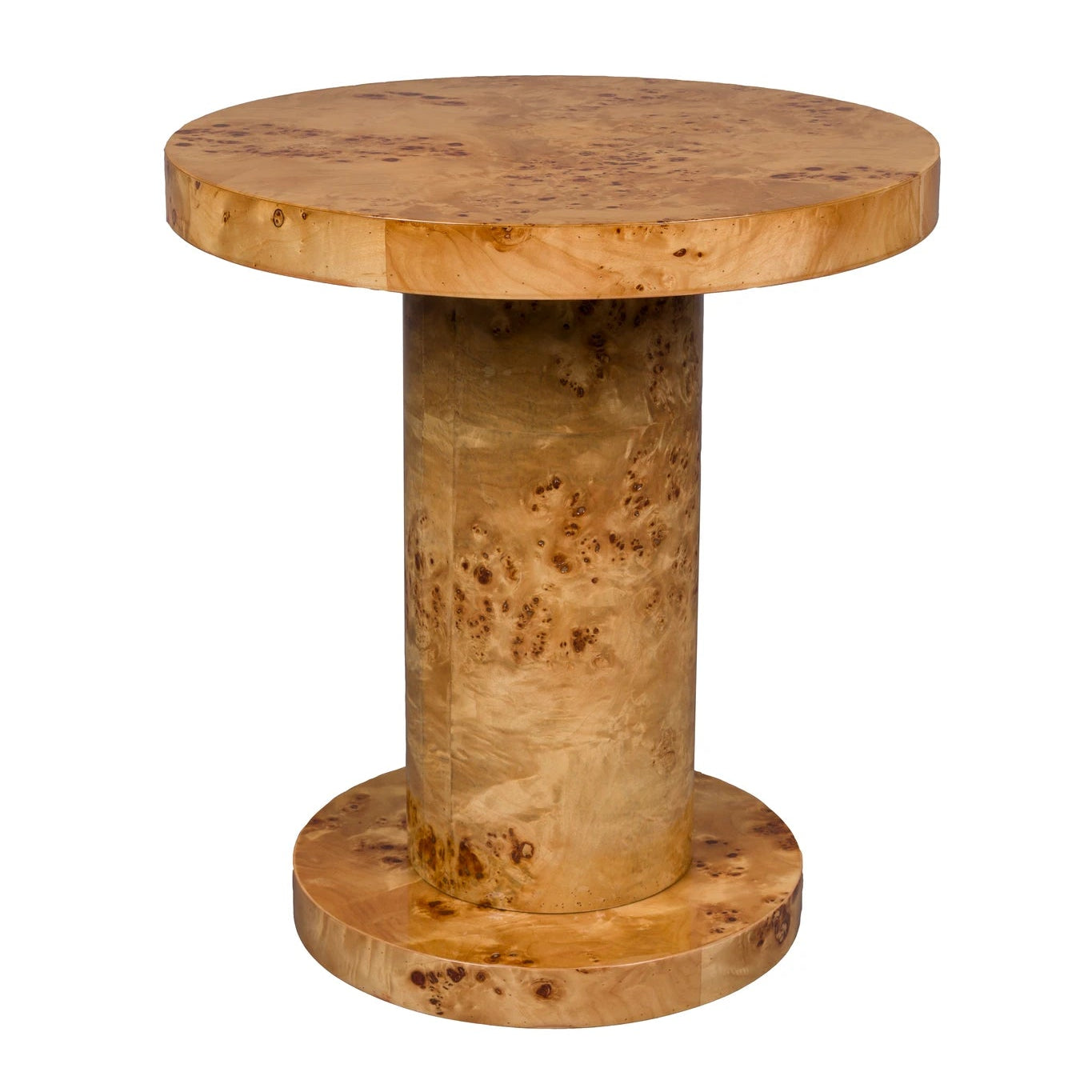 Dutchbone Quinn Natural Brown Acacia Wood Side Table