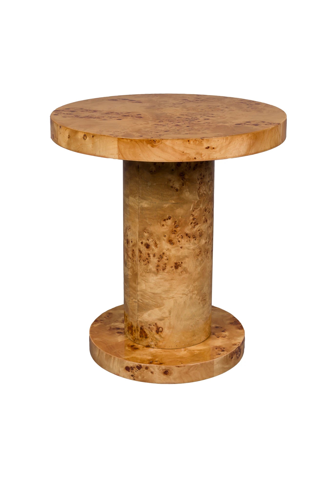 Dutchbone Quinn Natural Brown Acacia Wood Side Table