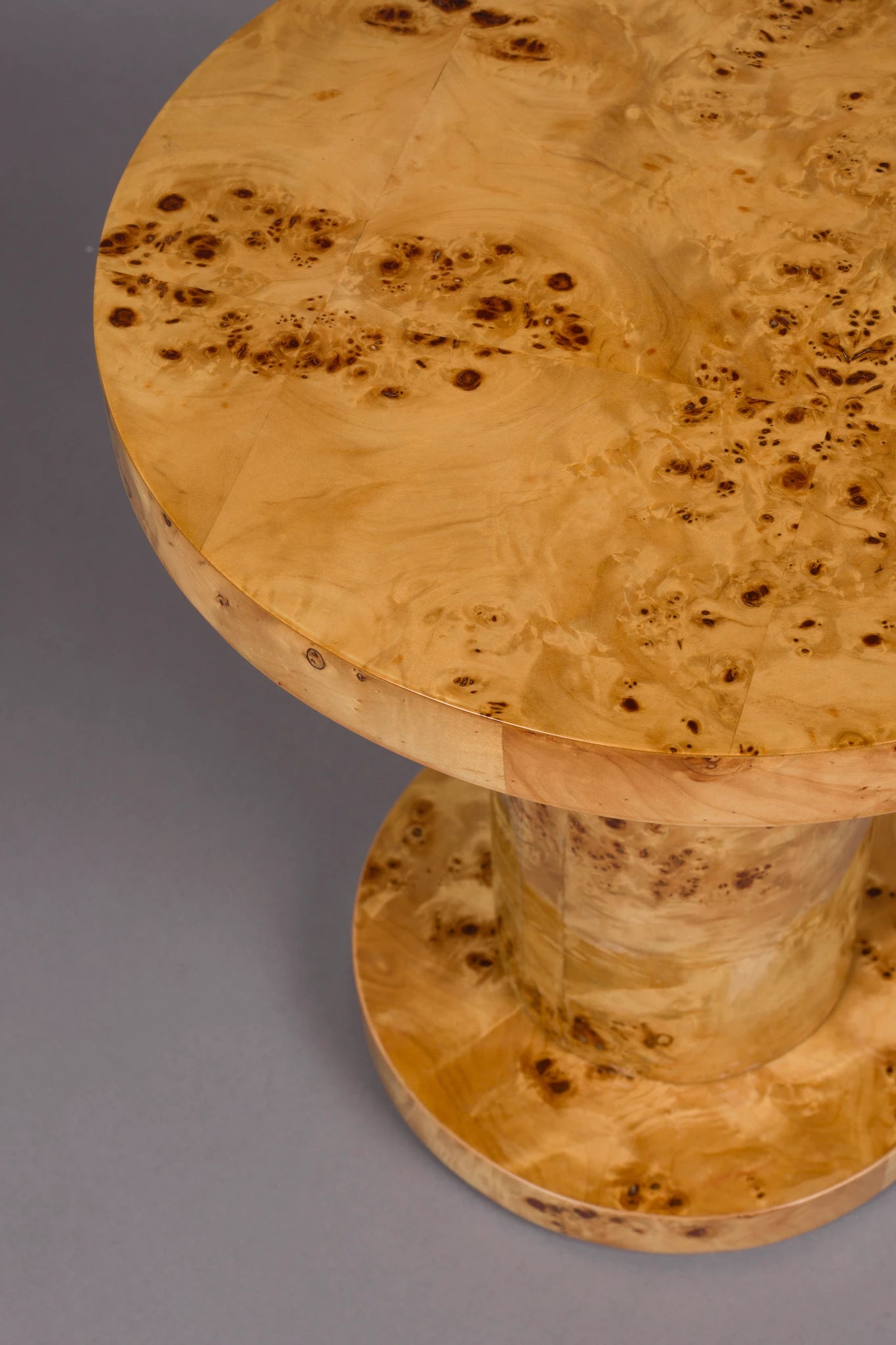 Dutchbone Quinn Natural Brown Acacia Wood Side Table