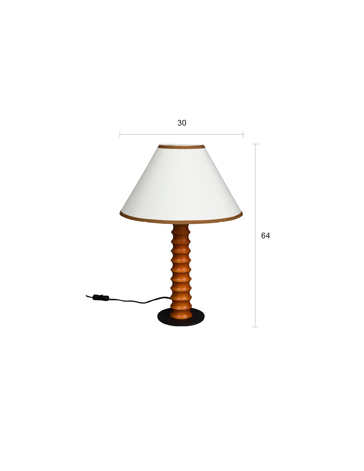 Dutchbone Horace Gold Iron Table Lamp