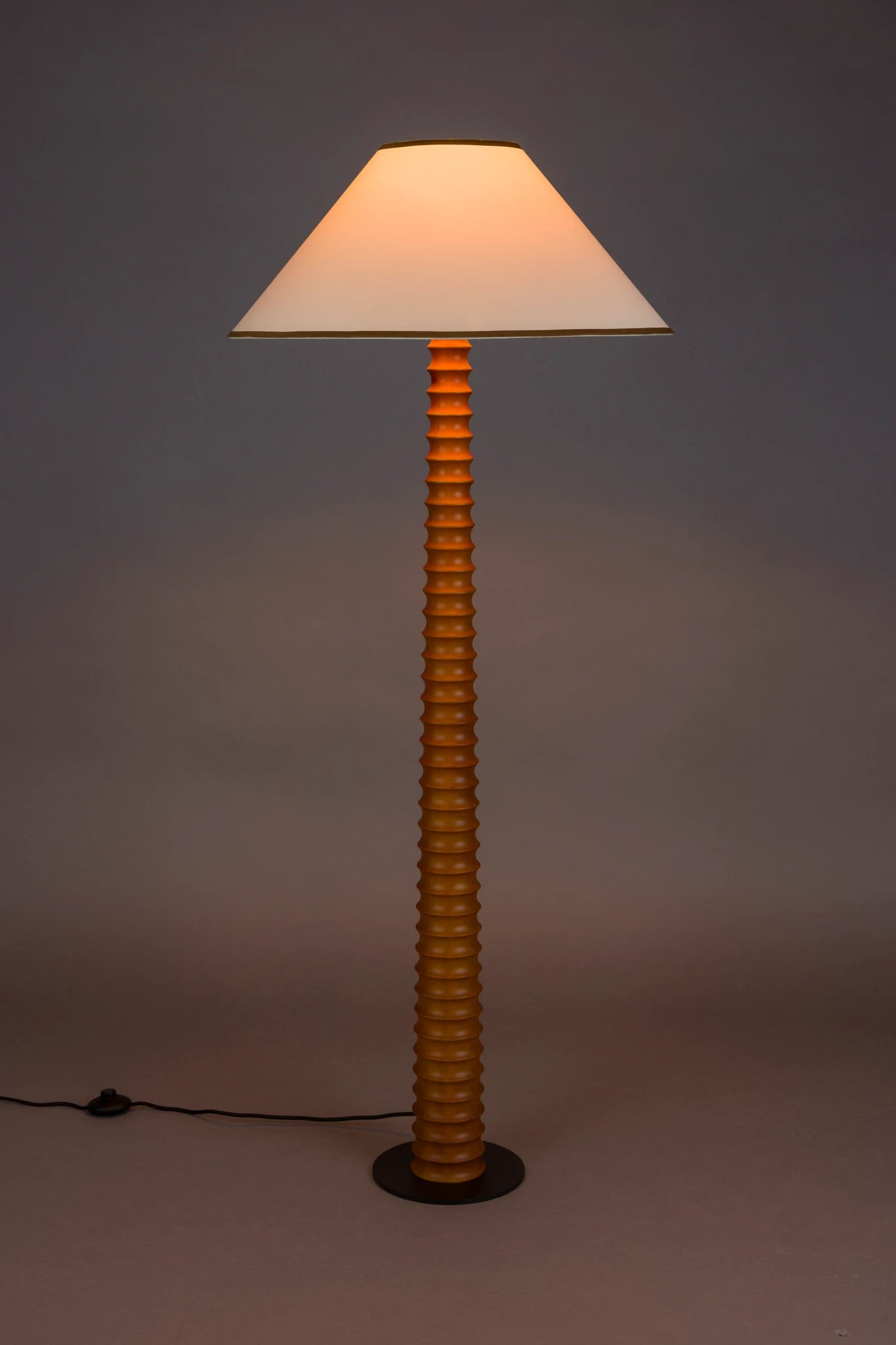 Dutchbone Horace Gold Iron Floor Lamp