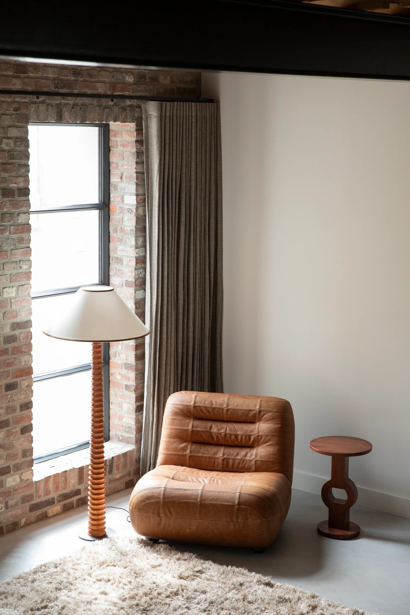 Dutchbone Horace Gold Iron Floor Lamp