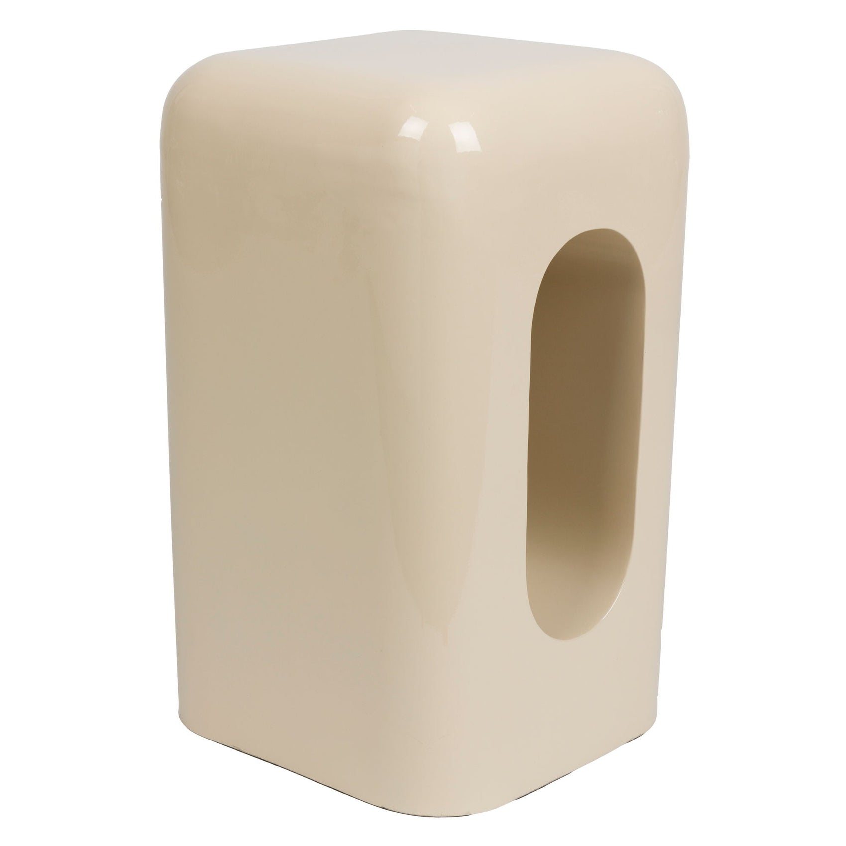 Zuiver Creek Beige Stool Side Table